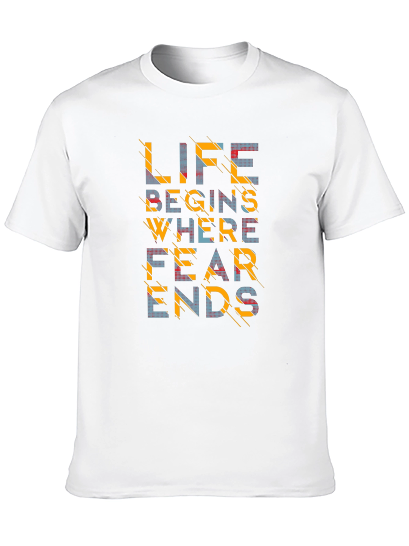 Life Begins Where Fear Ends Graphic Tee