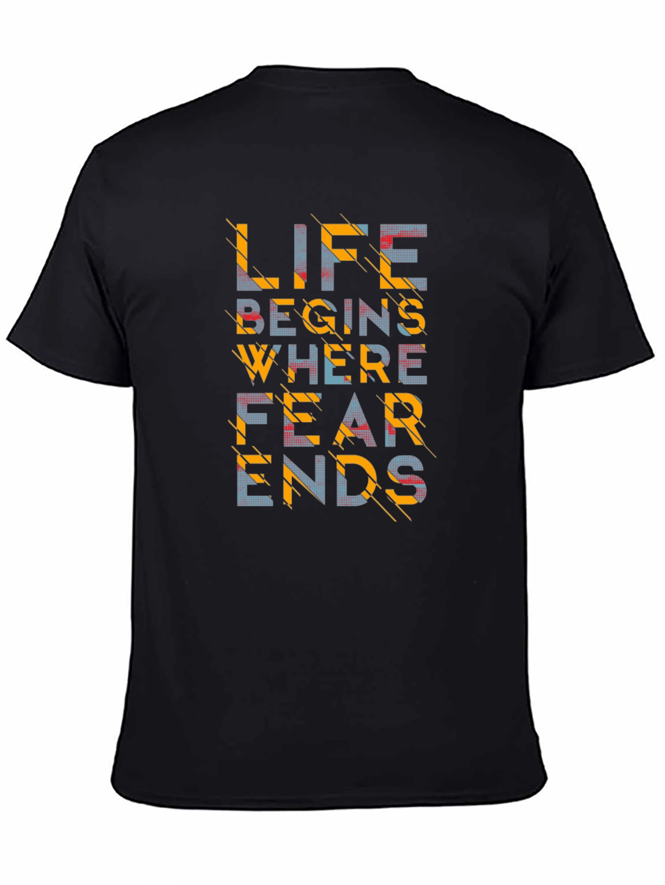Life Begins Where Fear Ends Graphic Tee