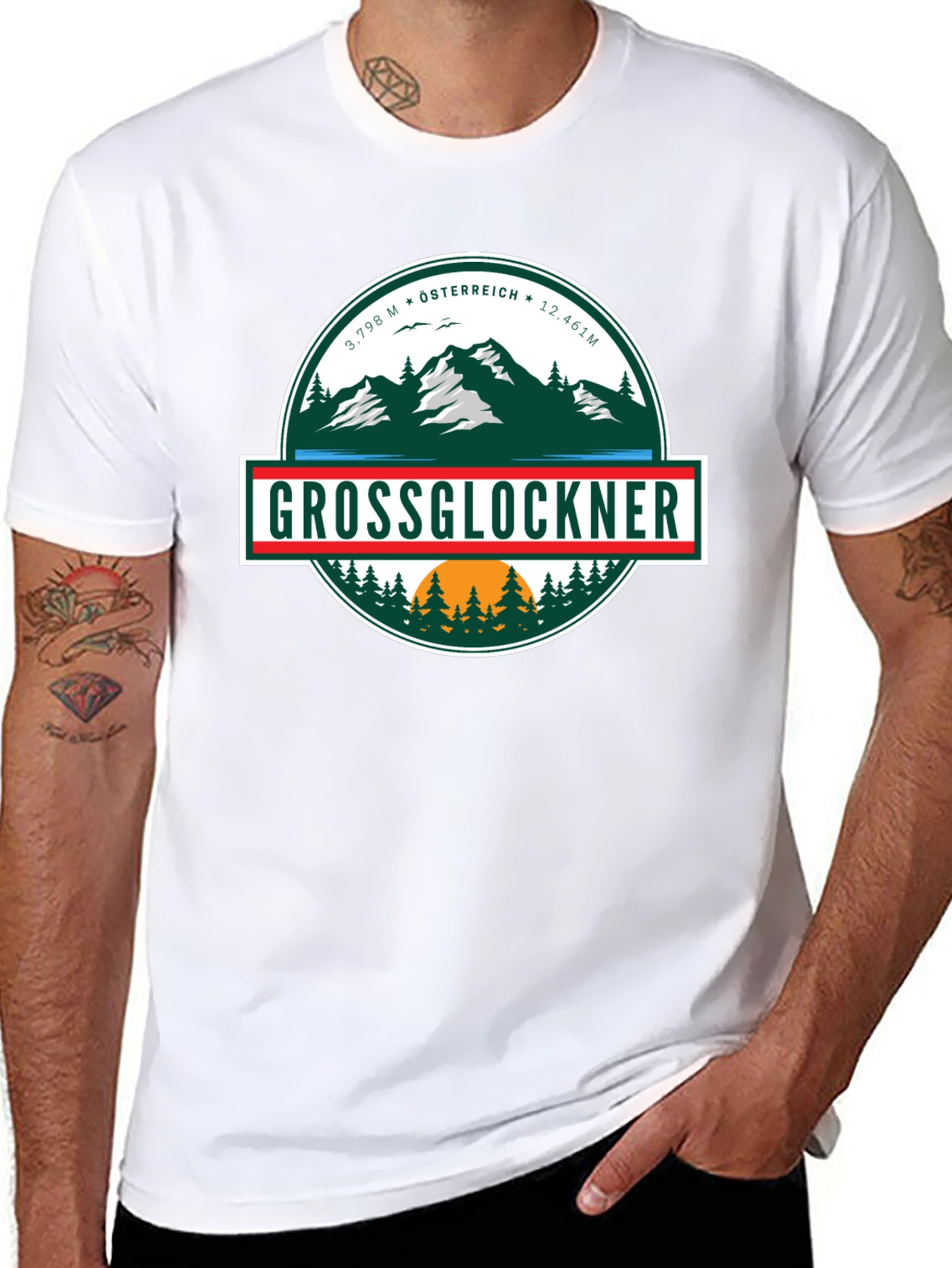 Grossglockner Austria Graphic Tee