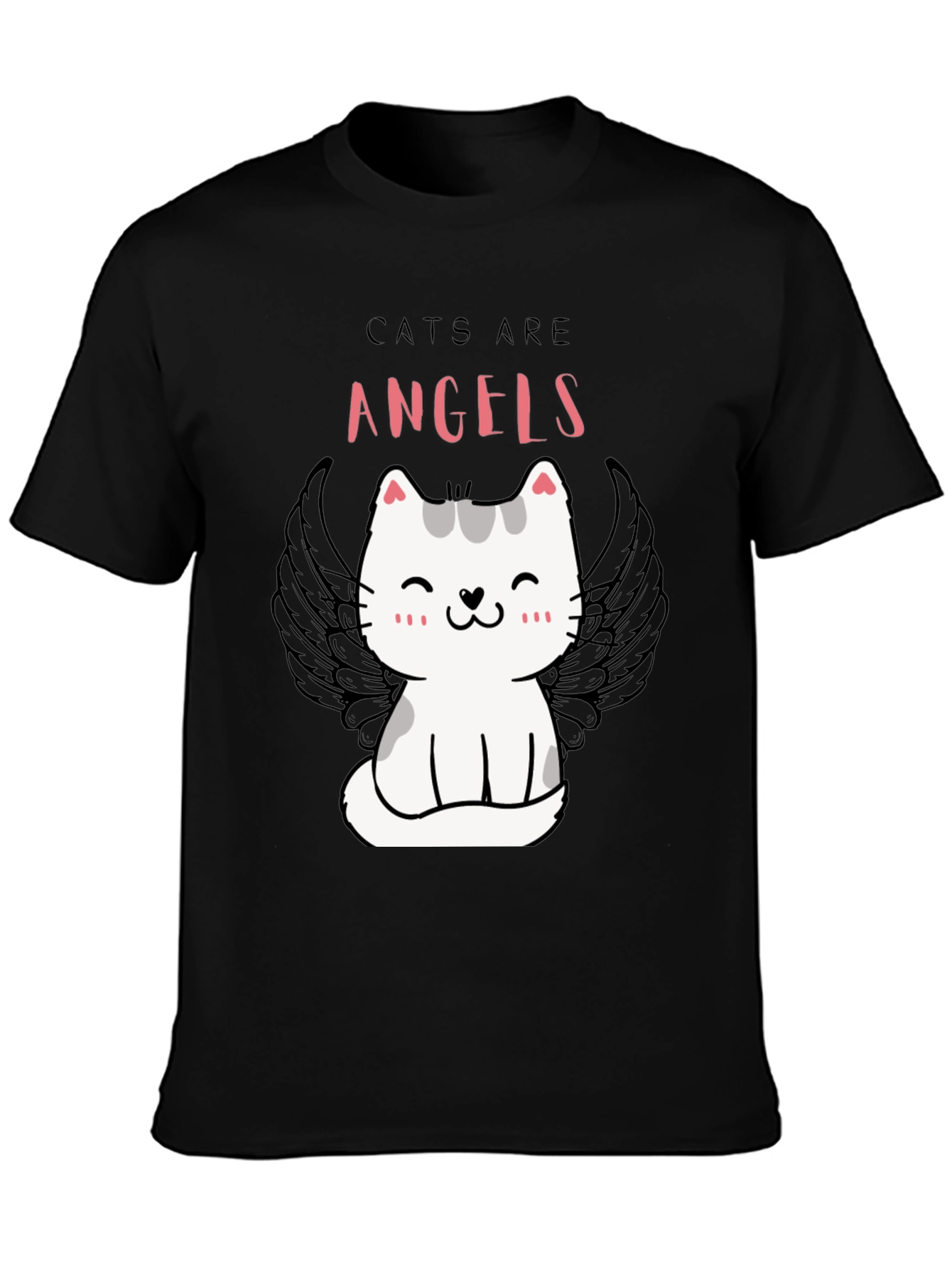 Cats Are Angels T-Shirt - Cute & Comfy
