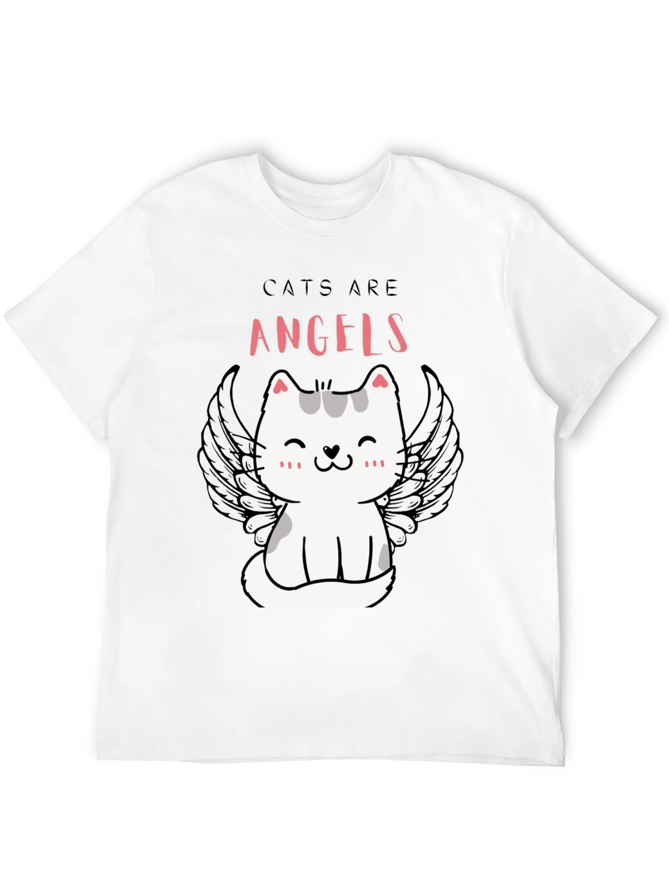 Cats Are Angels T-Shirt - Cute & Comfy