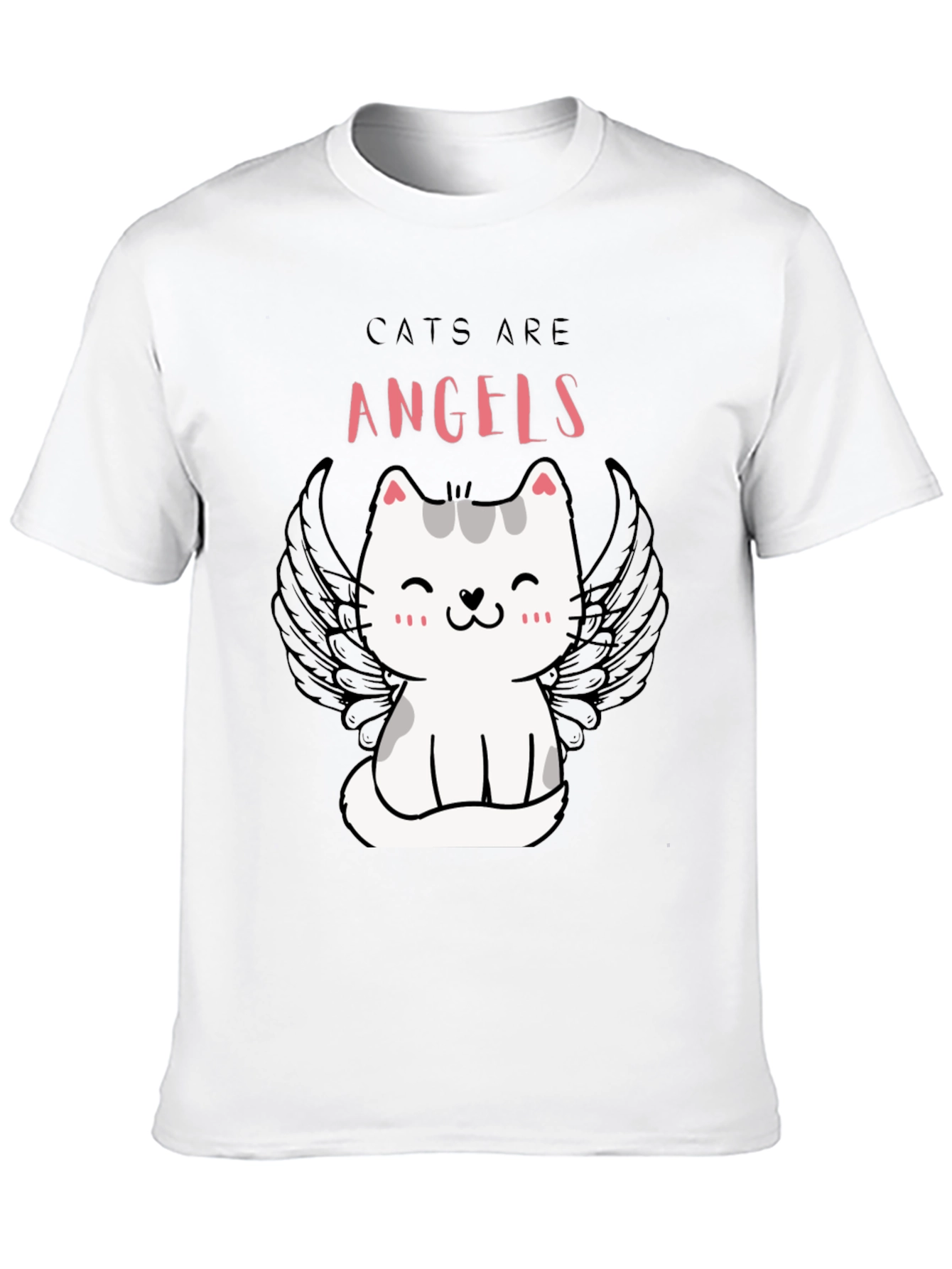 Cats Are Angels T-Shirt - Cute & Comfy