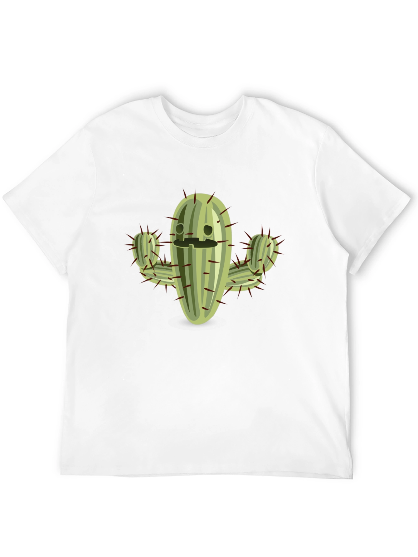 Cactus Graphic Tee - Comfy Black T-Shirt