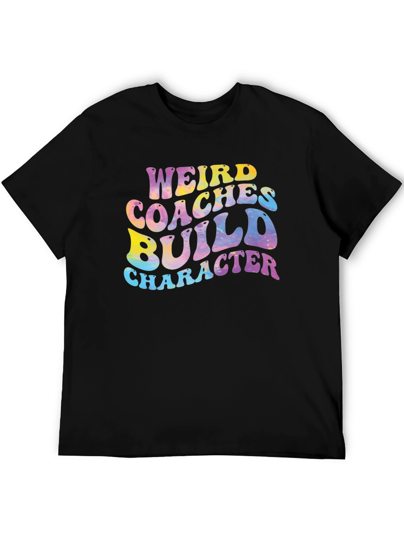 Weird Coaches Build Character Graphic Tee