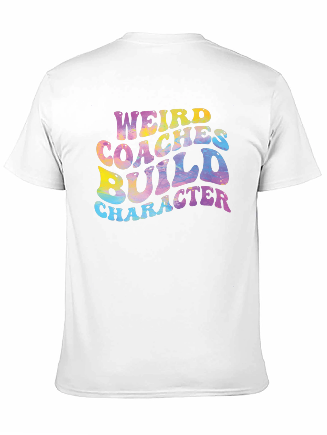 Weird Coaches Build Character Graphic Tee