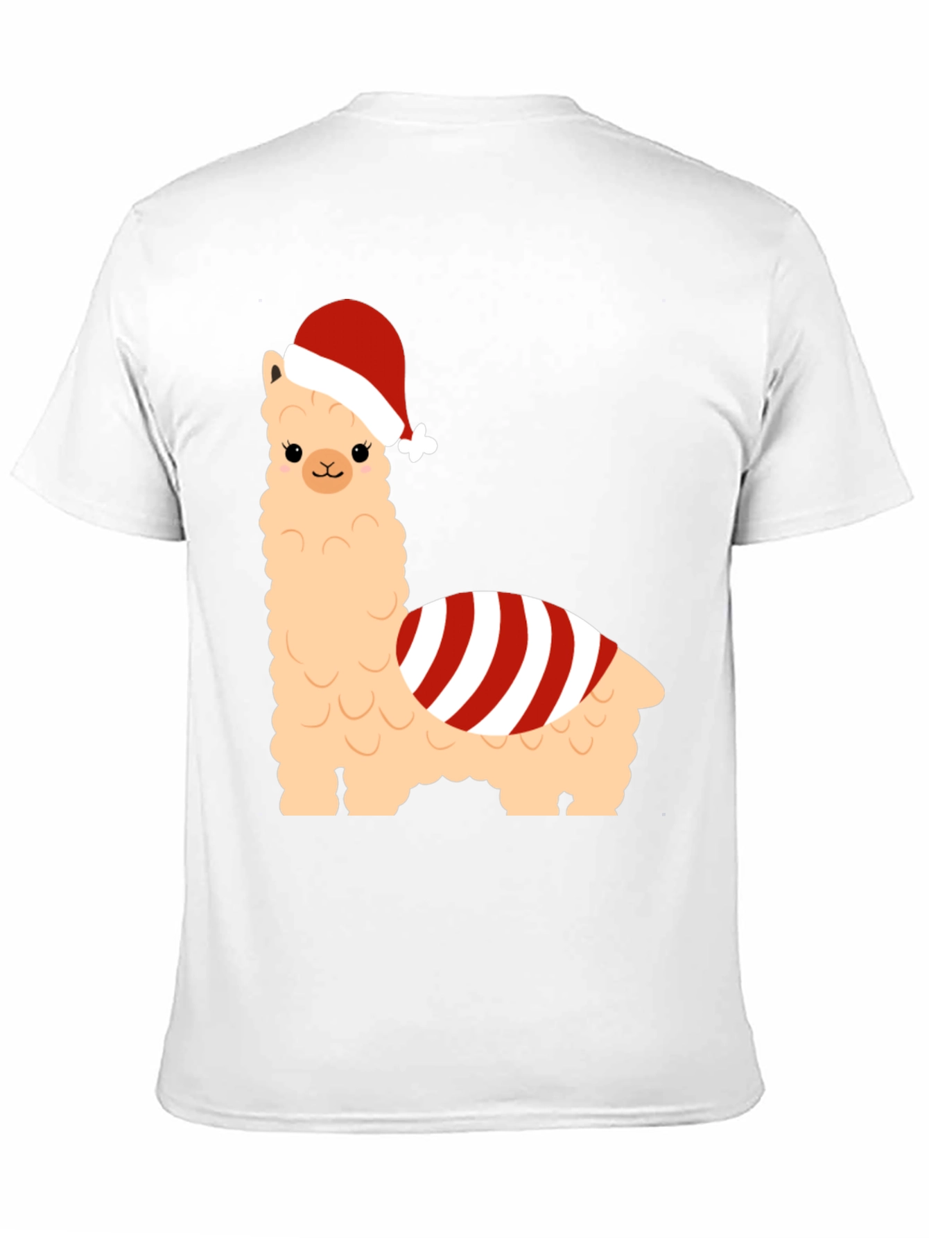 Holiday Llama T-Shirt - Christmas Festive Cute Tee