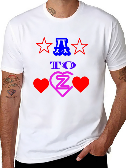 A to Z Love Graphic Tee