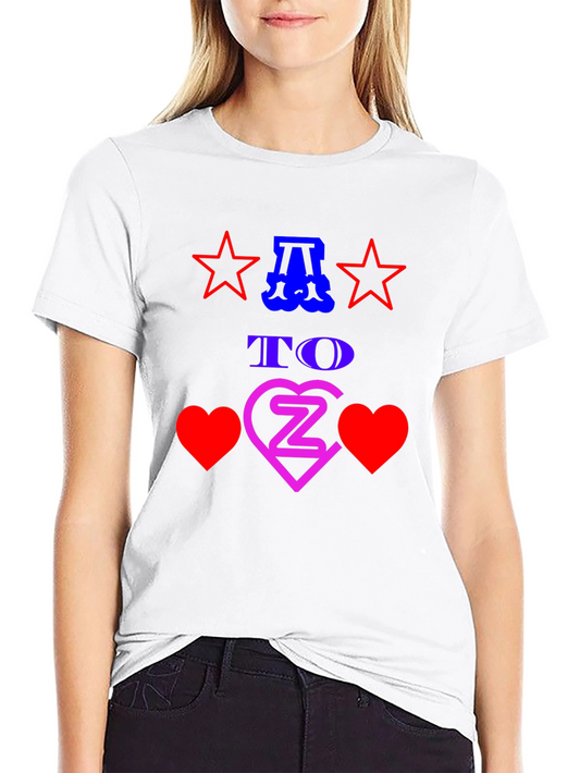 A to Z Love Graphic Tee