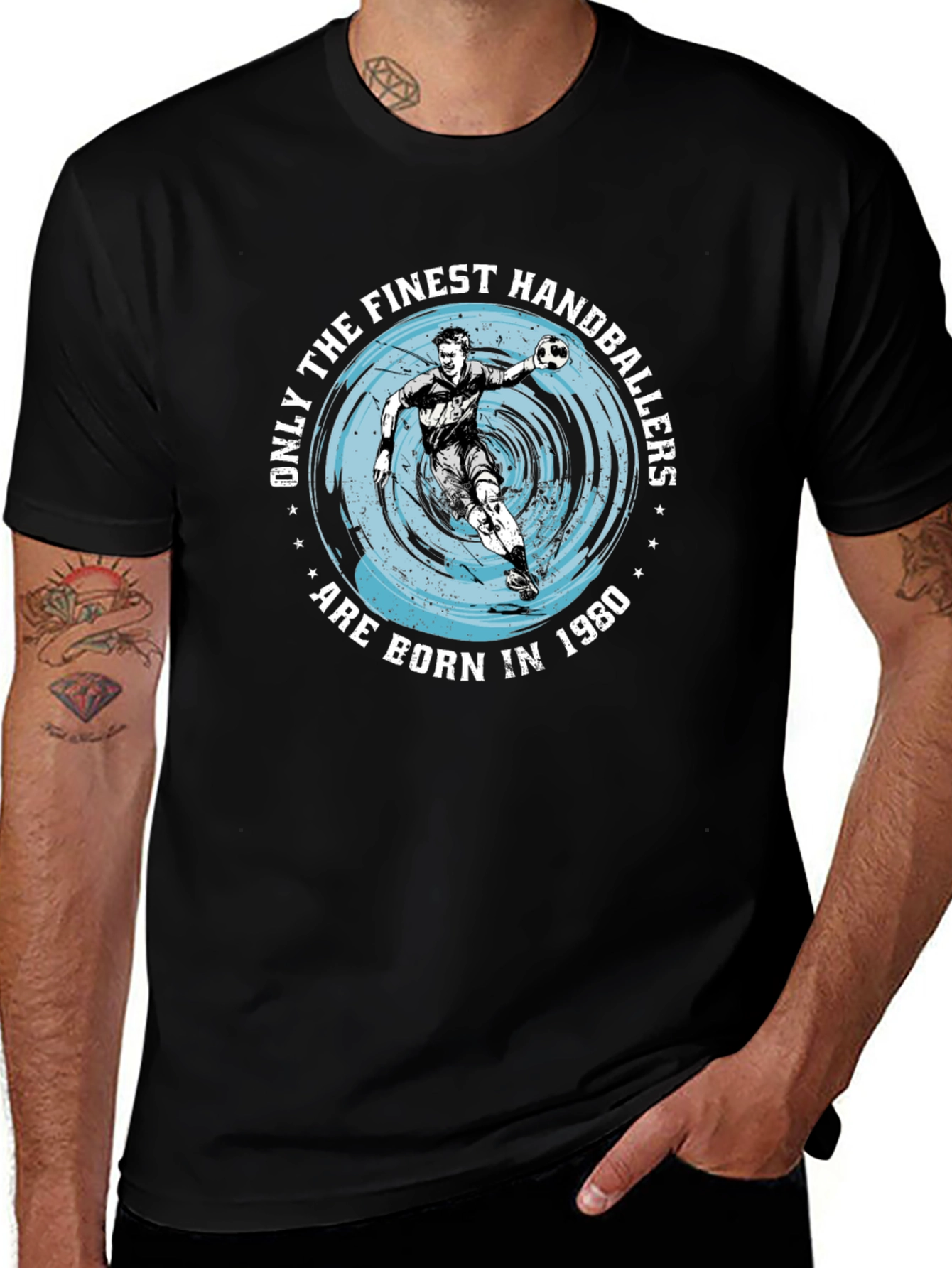 Finest Handballers Born In 1980 T-Shirt