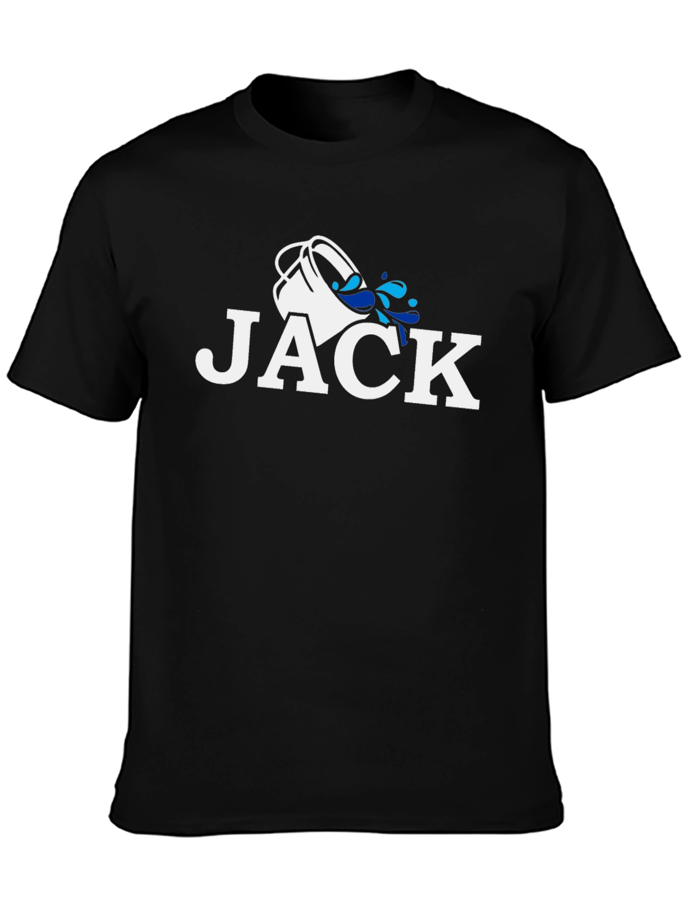 Jack Zodiac Aquarius T-Shirt - Black