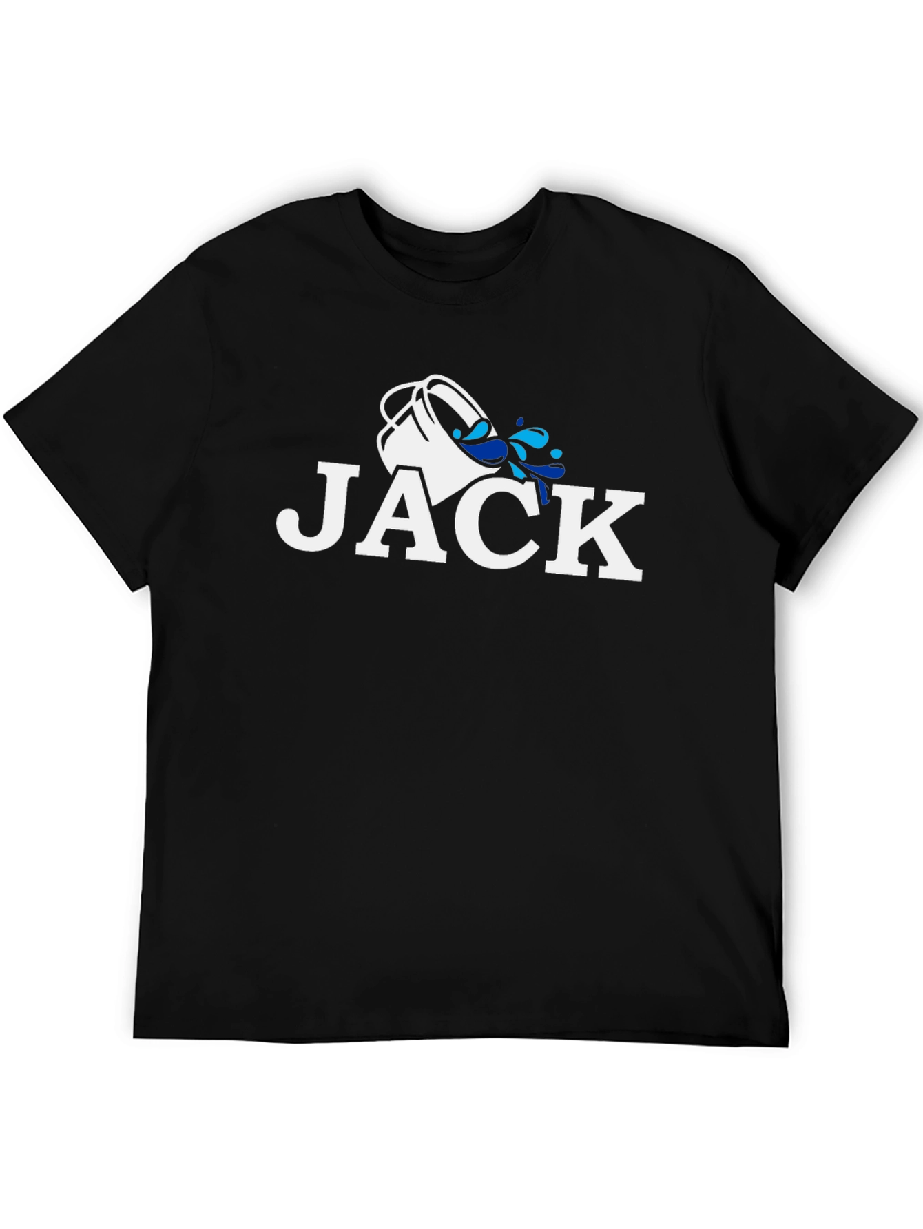 Jack Zodiac Aquarius T-Shirt - Black