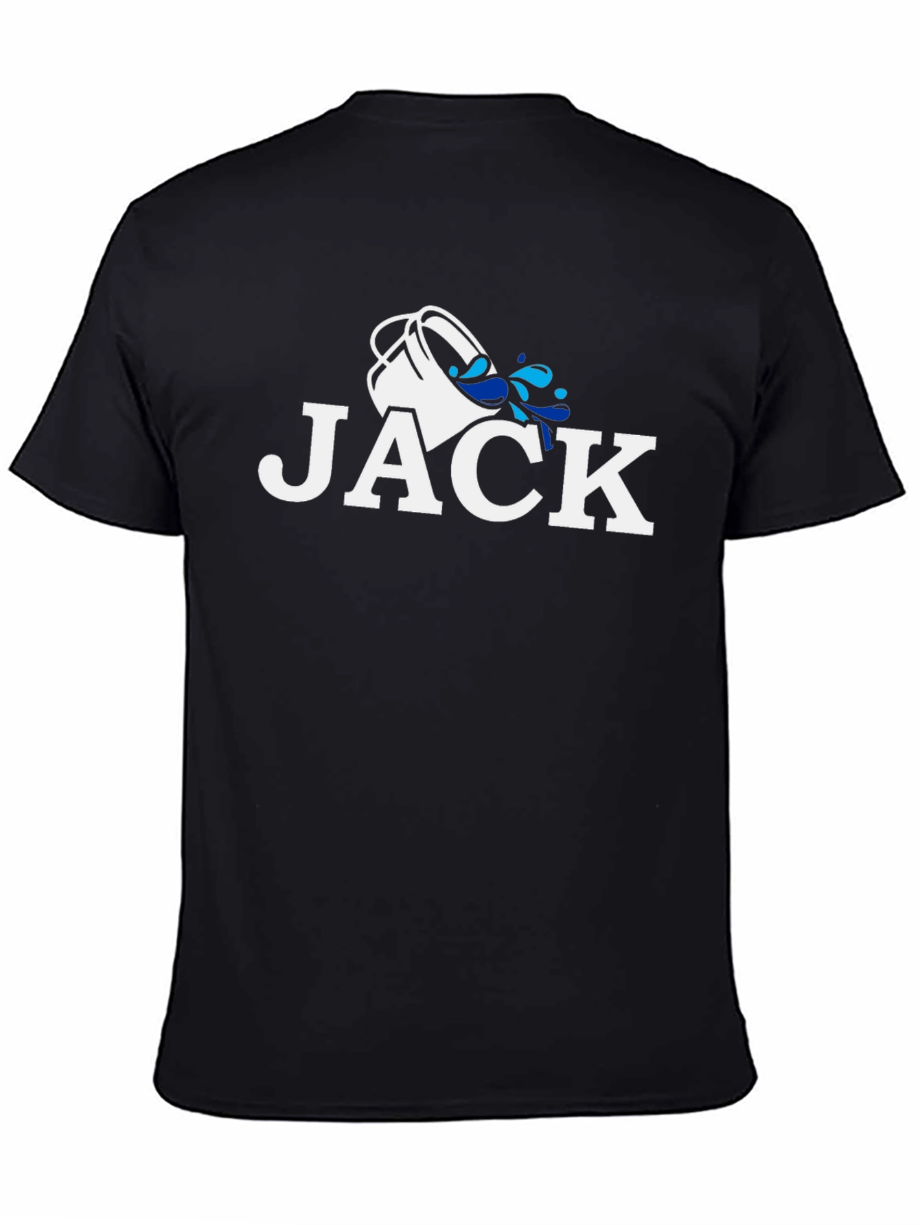 Jack Zodiac Aquarius T-Shirt - Black