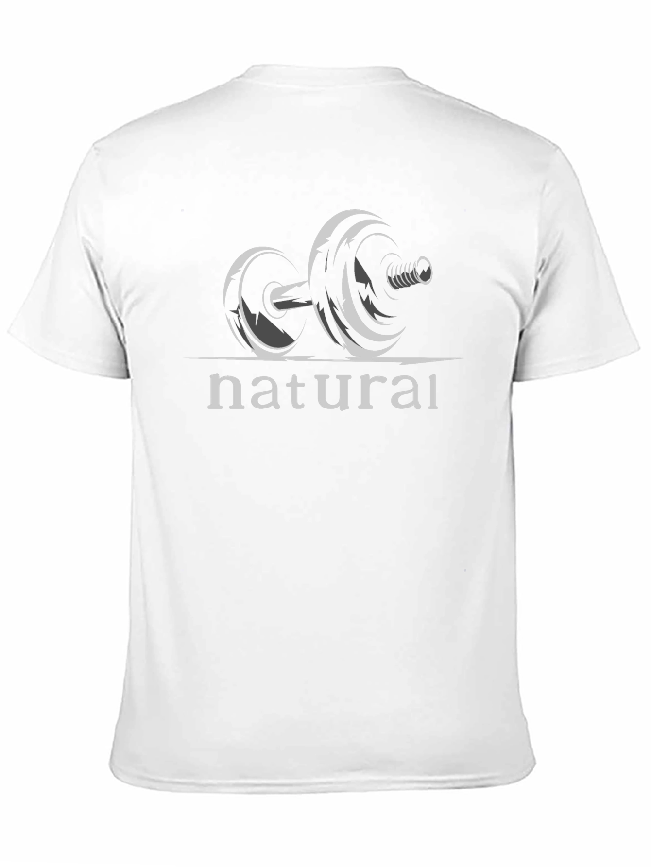 Natural Bodybuilding Black T-Shirt
