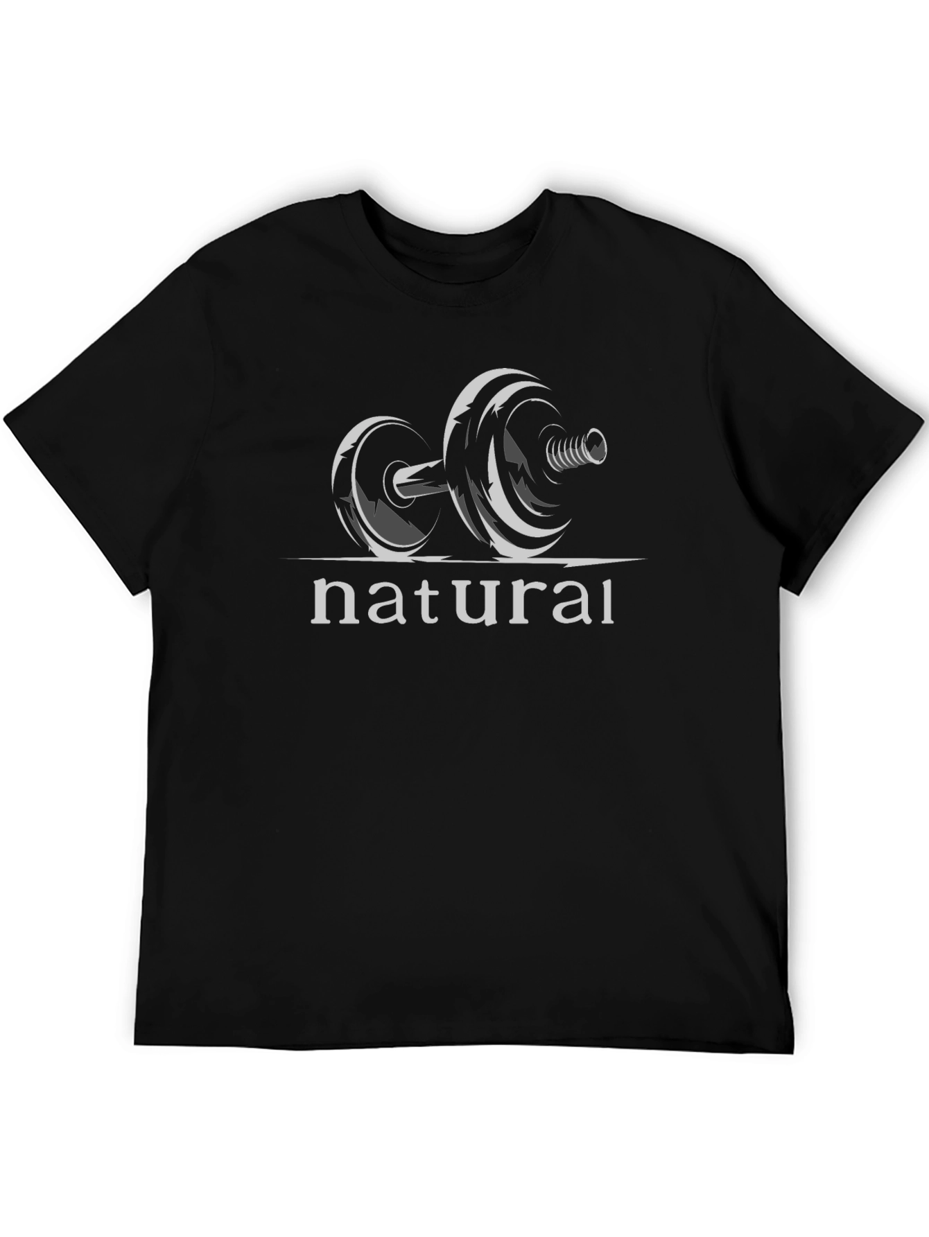 Natural Bodybuilding Black T-Shirt
