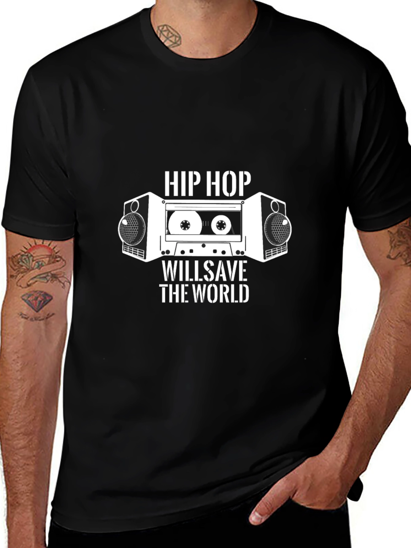 Hip Hop Will Save the World Graphic Tee