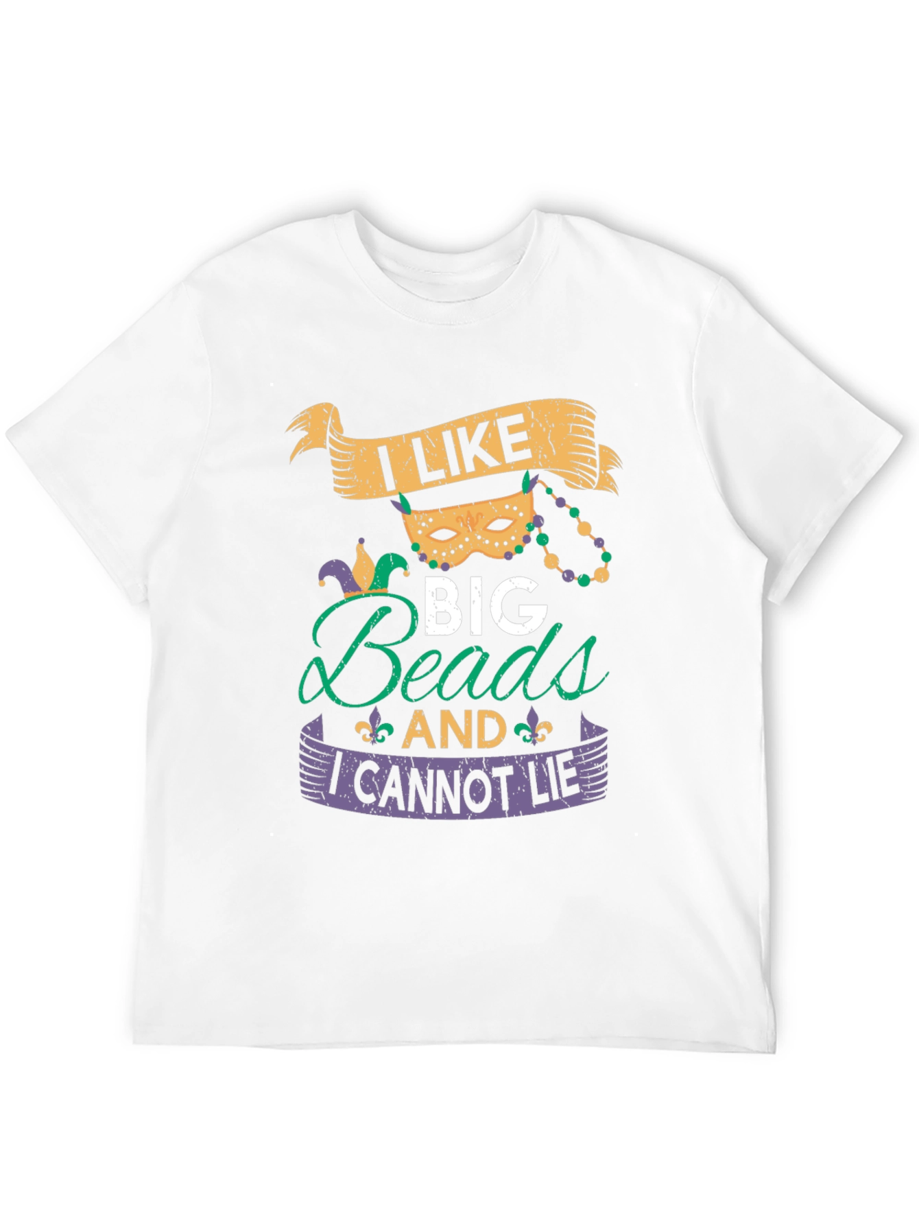 Mardi Gras Beads T-Shirt