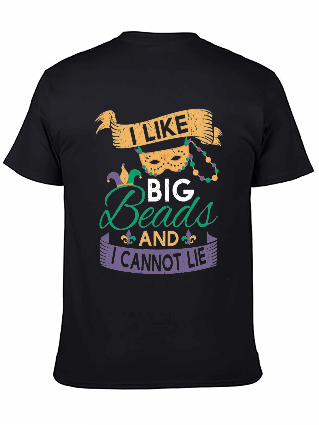 Mardi Gras Beads T-Shirt