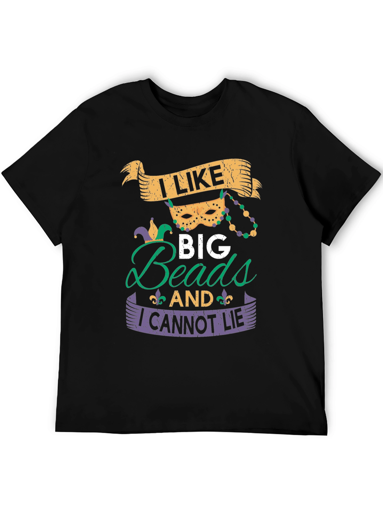 Mardi Gras Beads T-Shirt