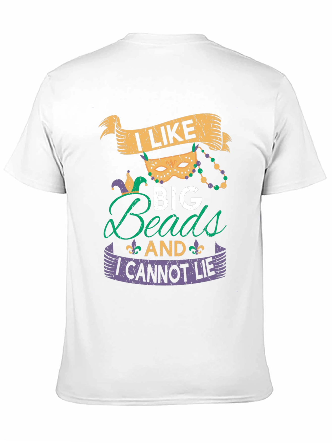Mardi Gras Beads T-Shirt