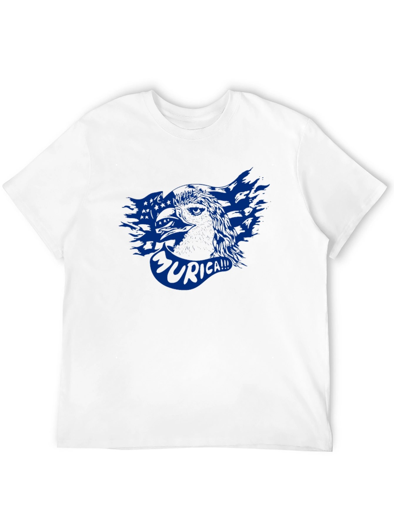 Patriotic T-Shirt with Eagle and Murica Design