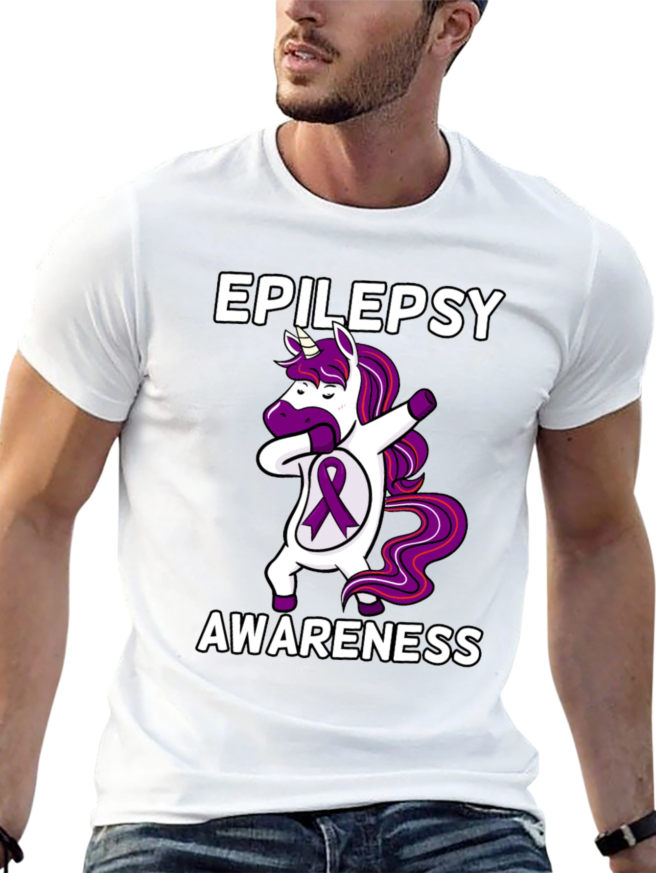 Epilepsy Awareness Unicorn T-Shirt