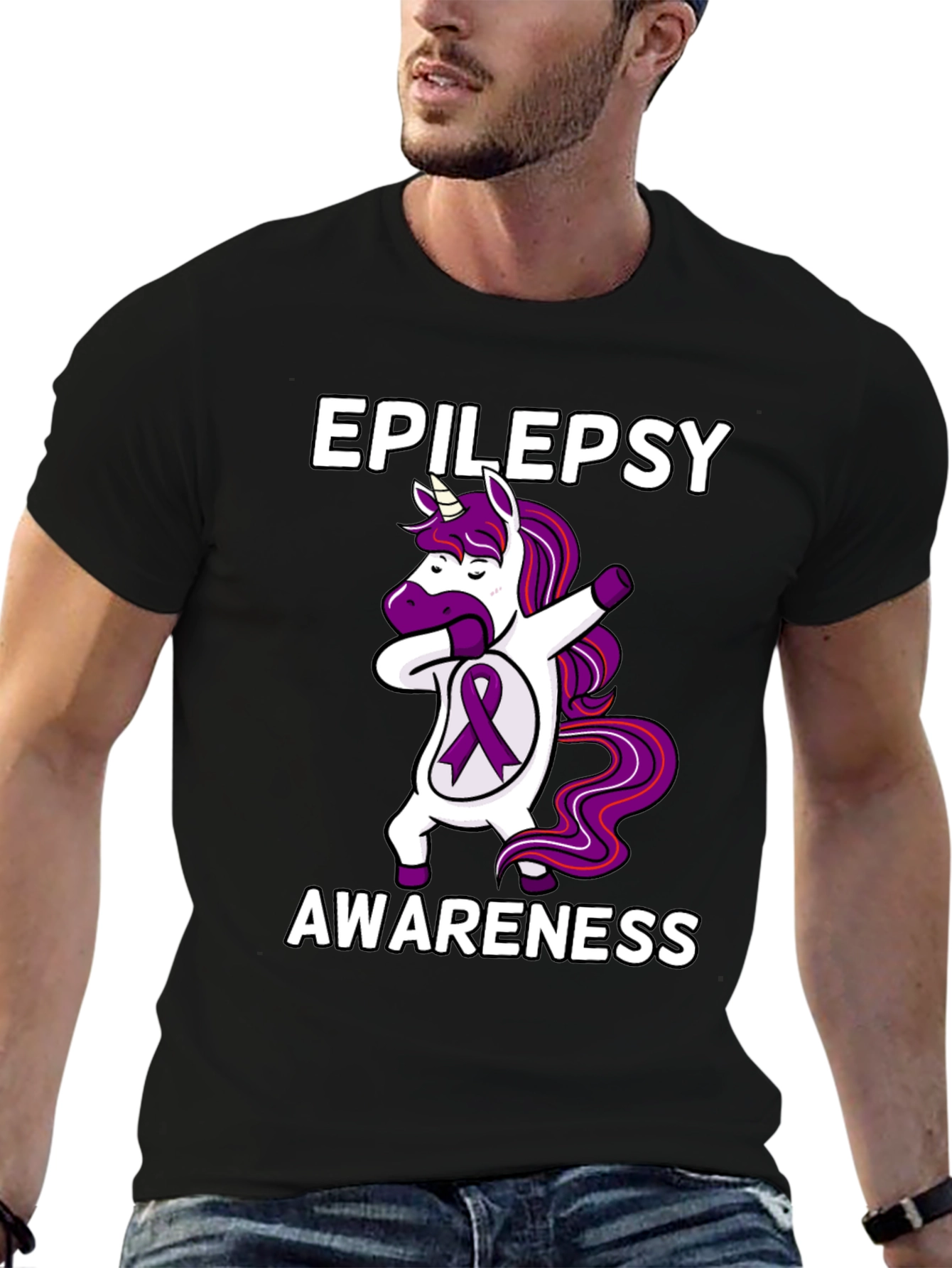 Epilepsy Awareness Unicorn T-Shirt