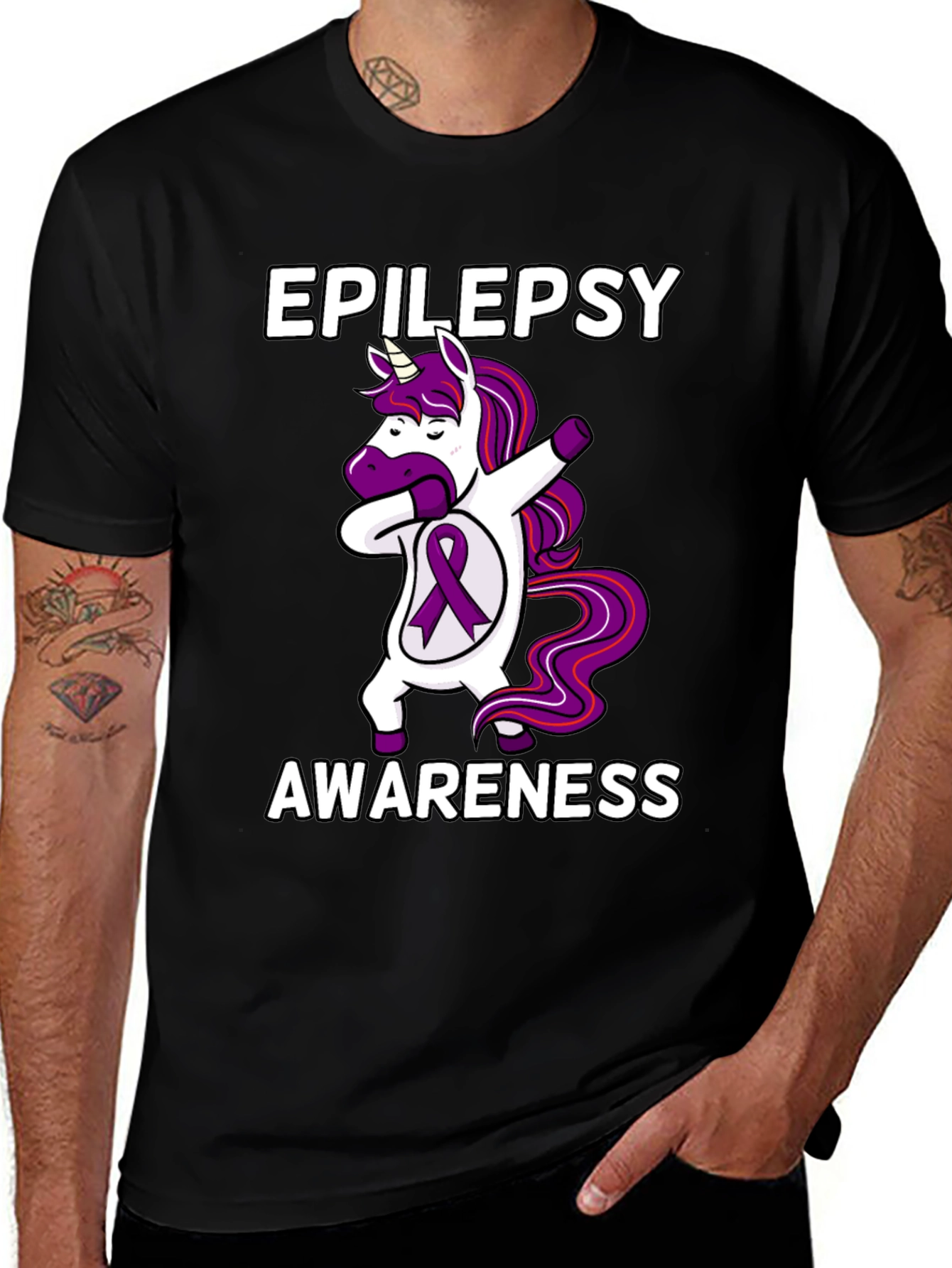Epilepsy Awareness Unicorn T-Shirt