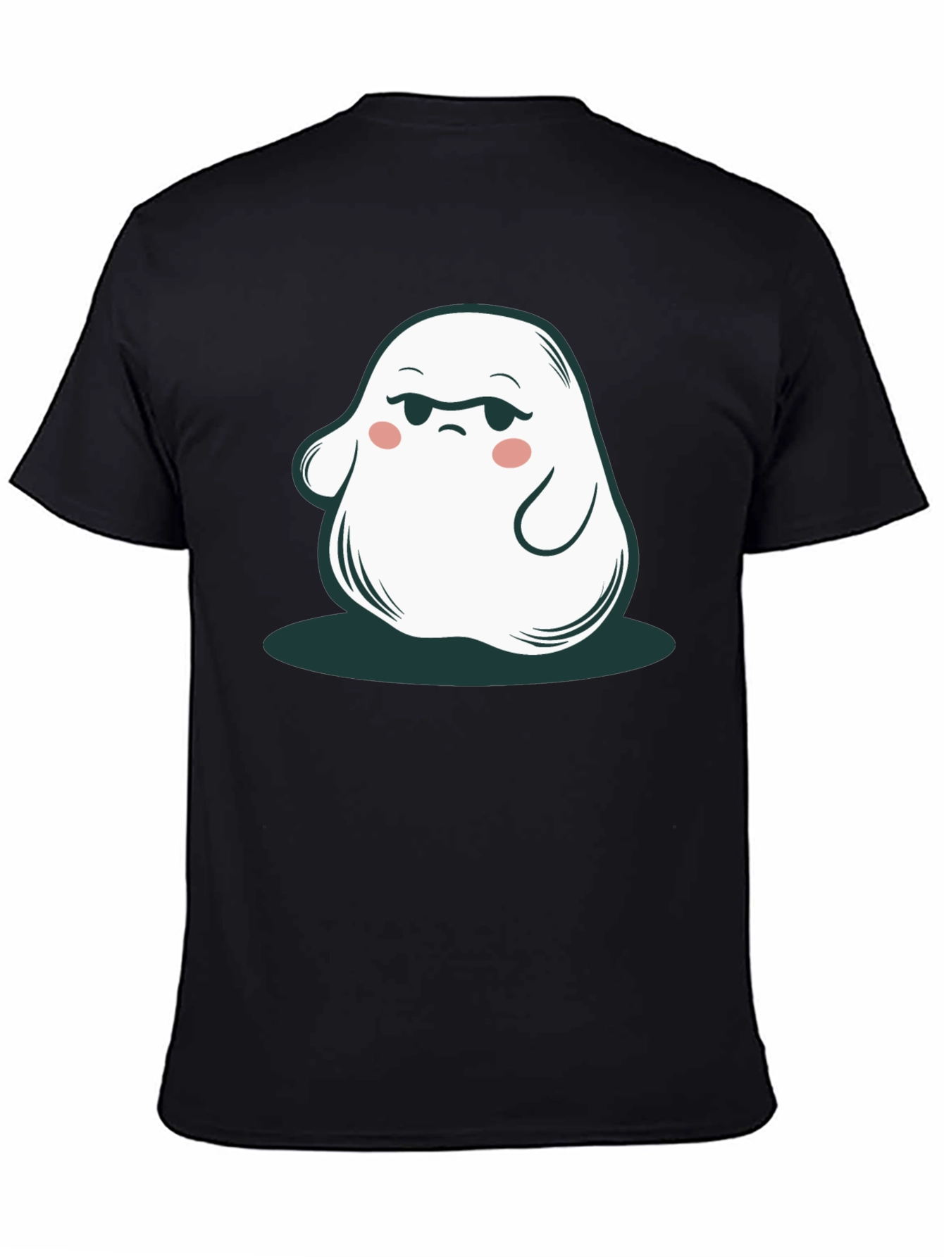 Funny Ghost Graphic Tee - Cute Spooky Season Shirt