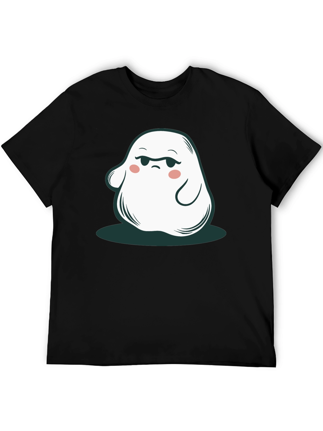 Funny Ghost Graphic Tee - Cute Spooky Season Shirt