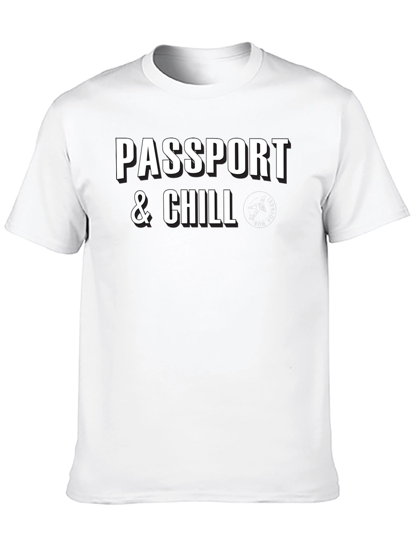 Passport & Chill Graphic T-Shirt - Travel Ready
