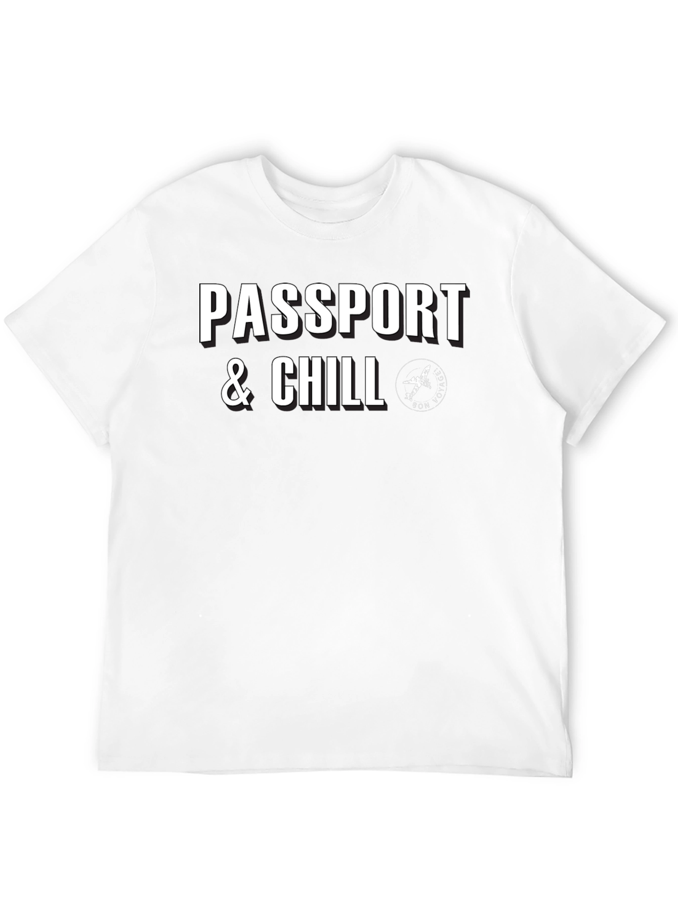 Passport & Chill Graphic T-Shirt - Travel Ready