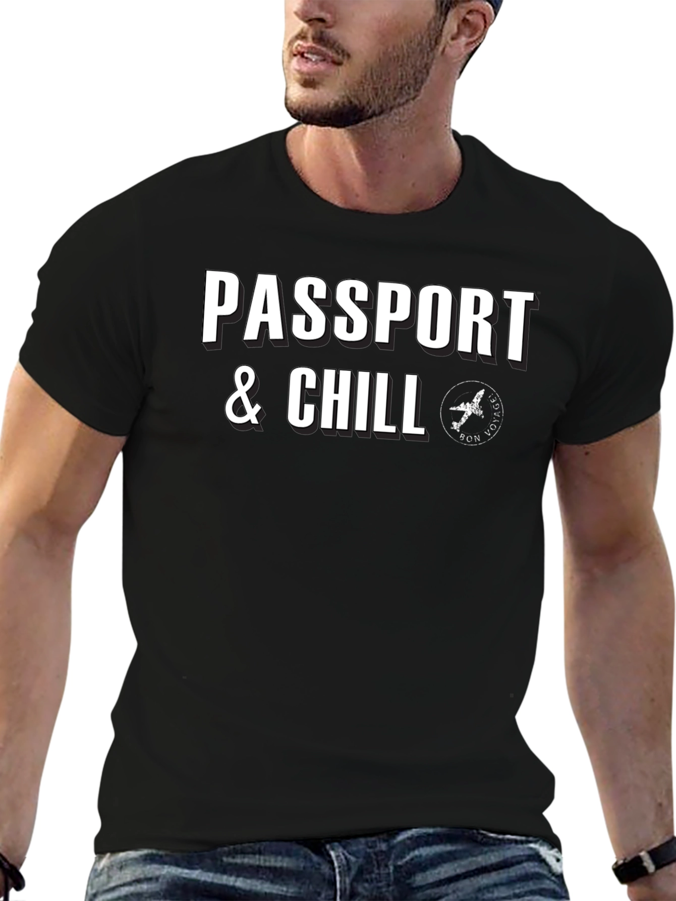Passport & Chill Graphic T-Shirt - Travel Ready
