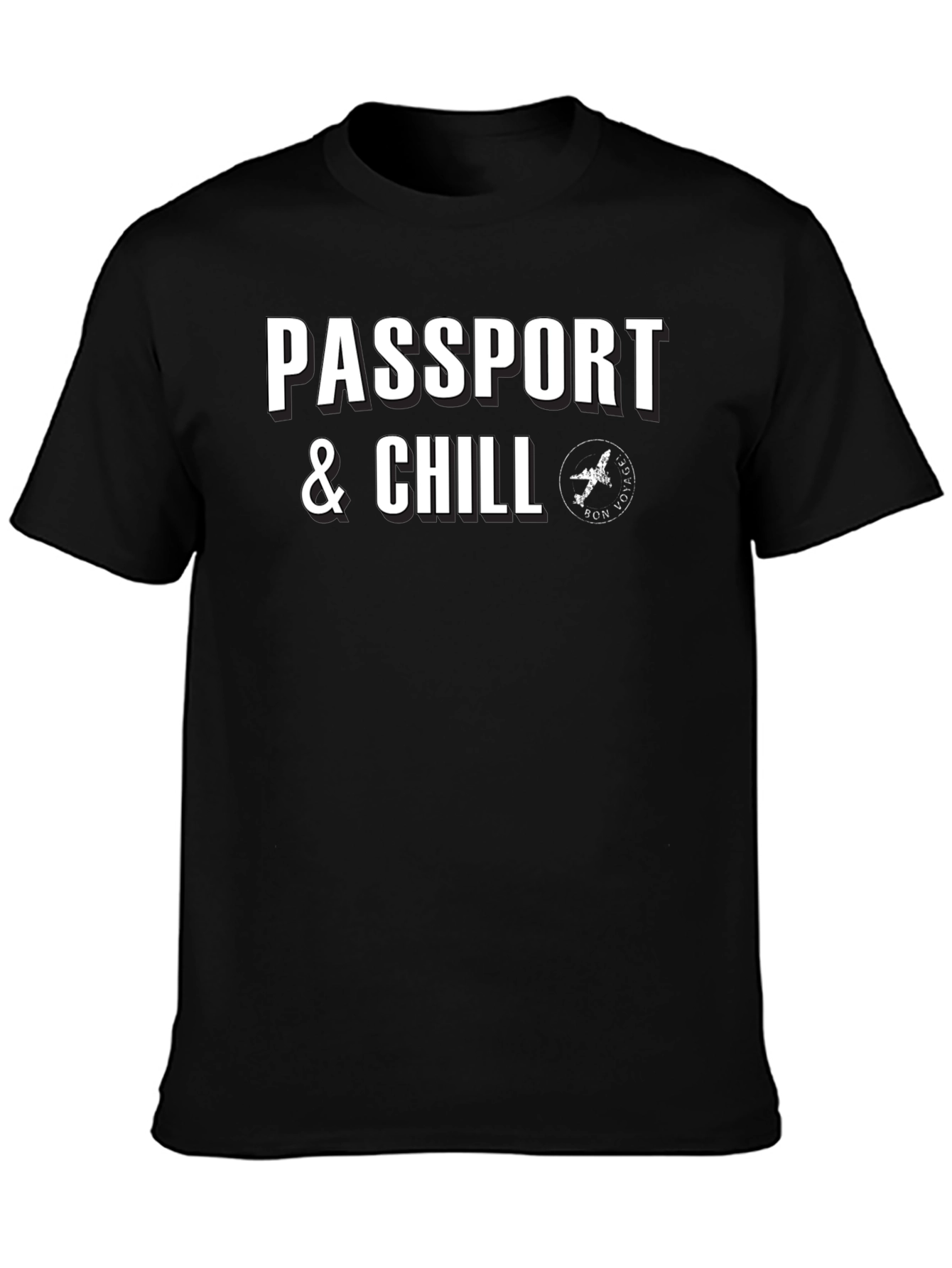 Passport & Chill Graphic T-Shirt - Travel Ready