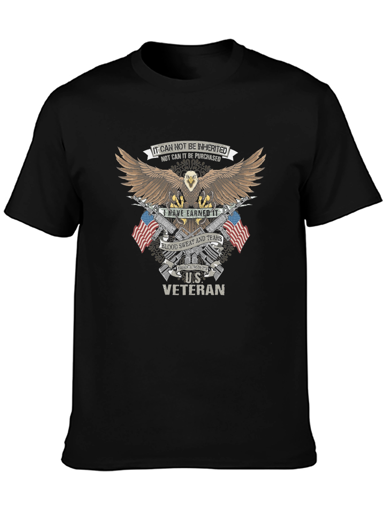 U.S. Veteran Eagle Graphic T-Shirt