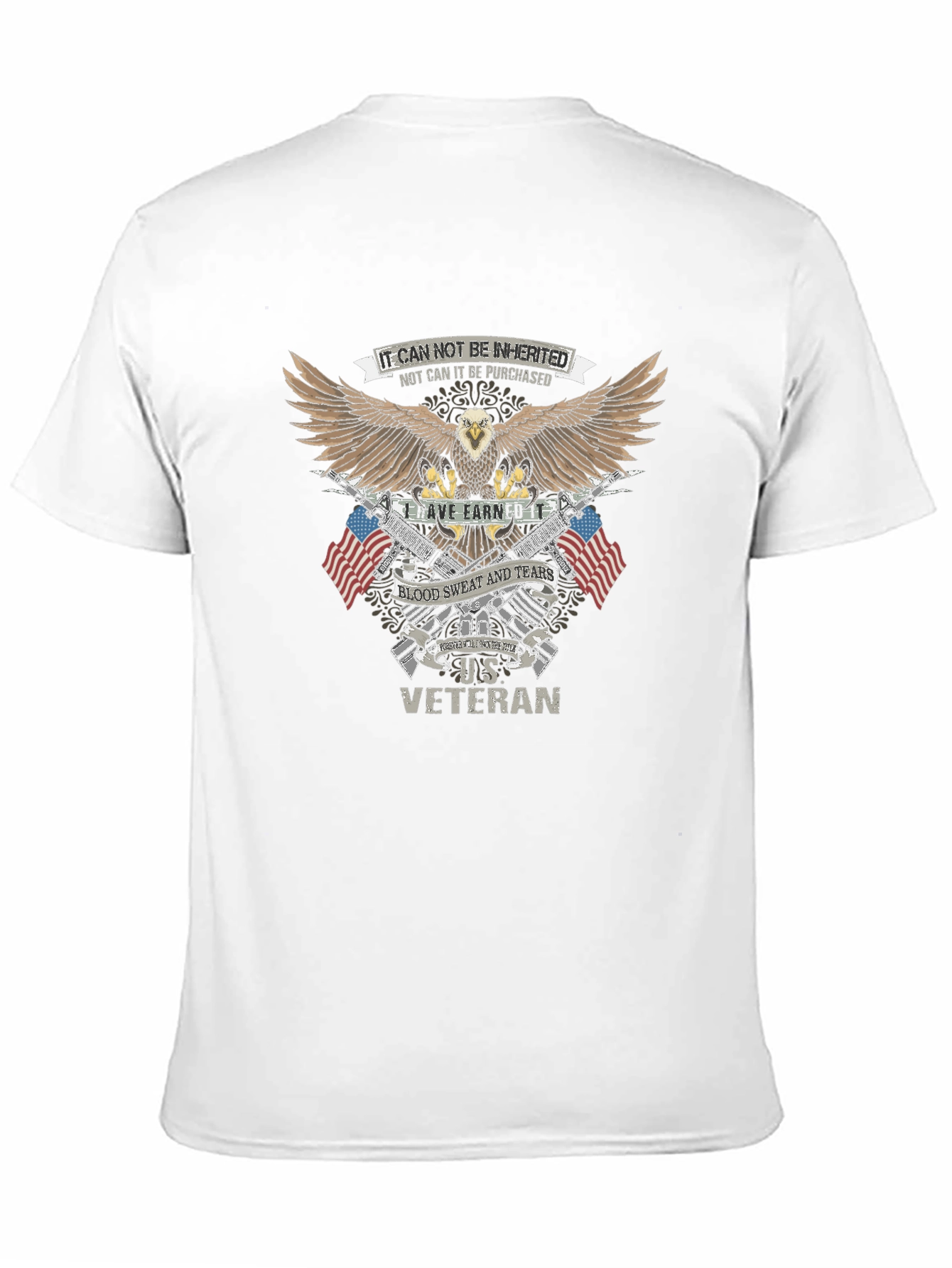 U.S. Veteran Eagle Graphic T-Shirt