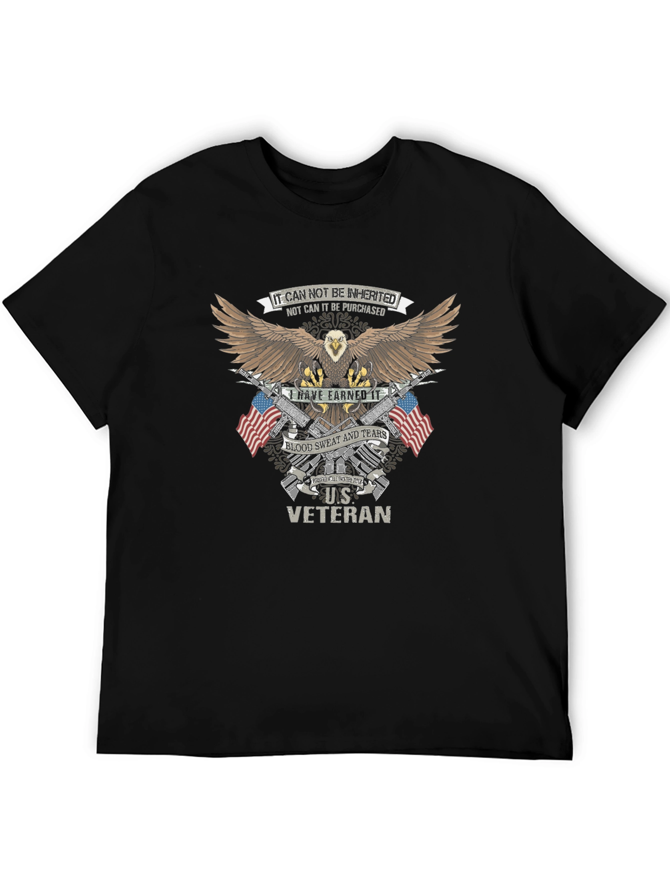 U.S. Veteran Eagle Graphic T-Shirt