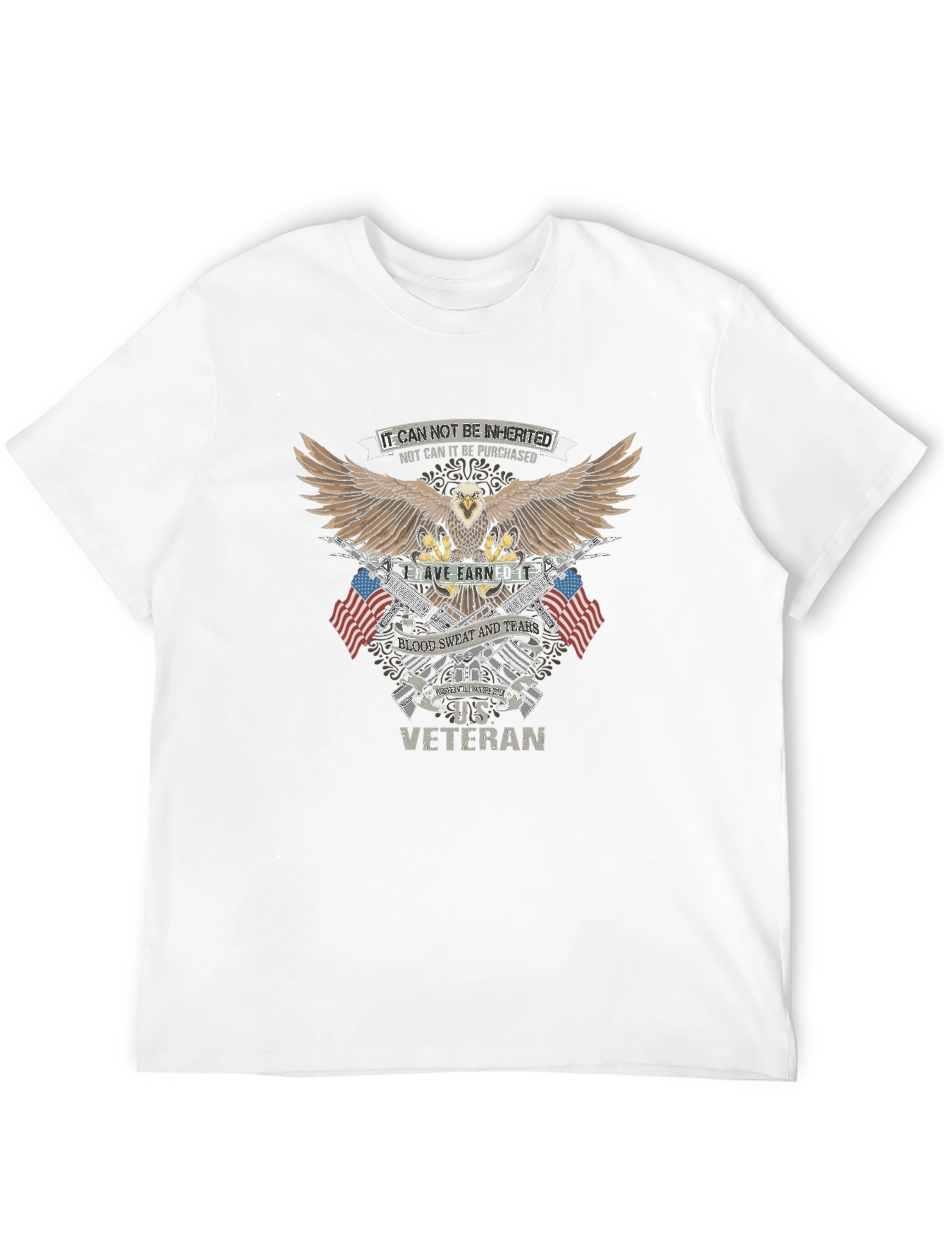 U.S. Veteran Eagle Graphic T-Shirt