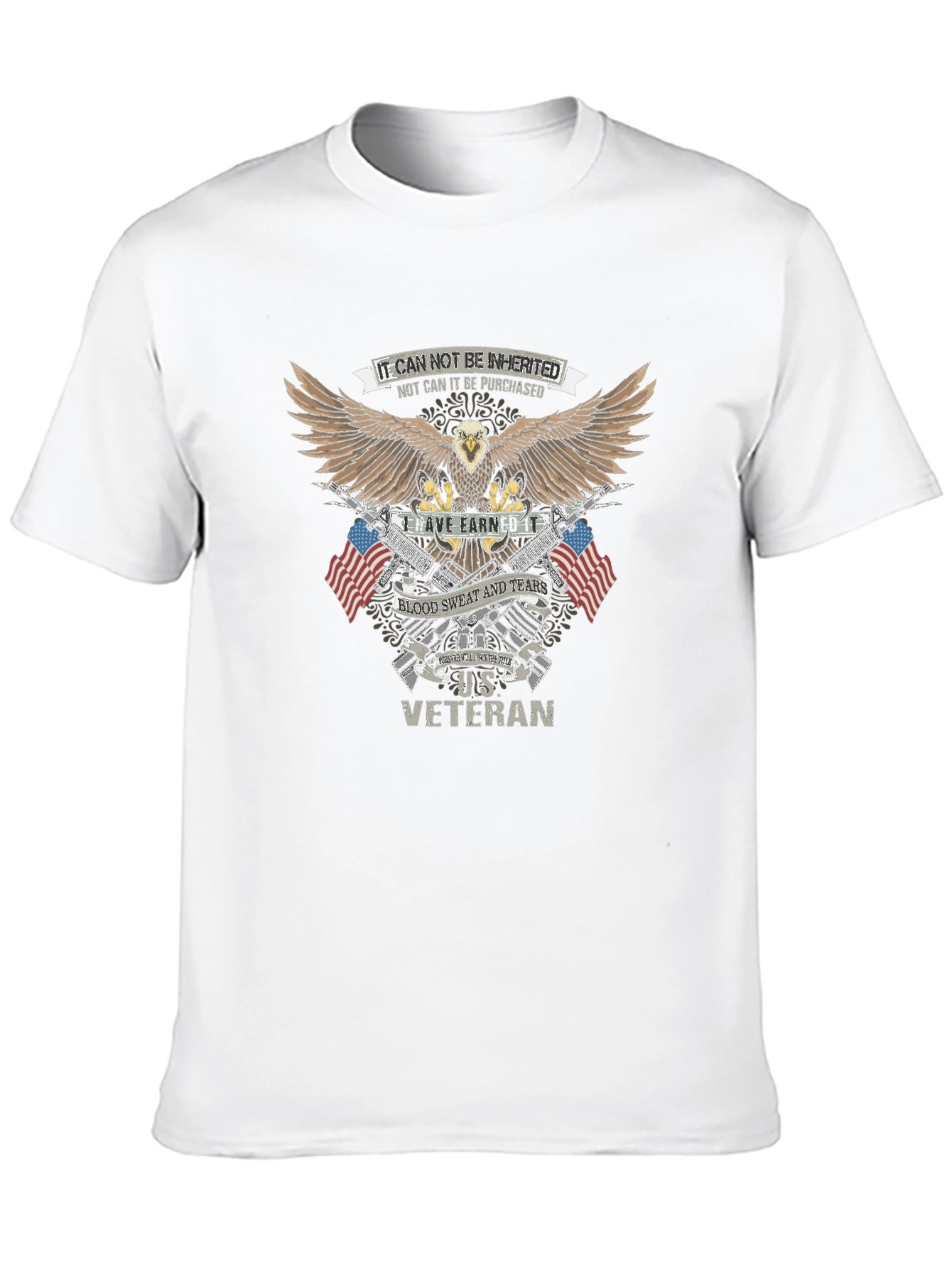 U.S. Veteran Eagle Graphic T-Shirt