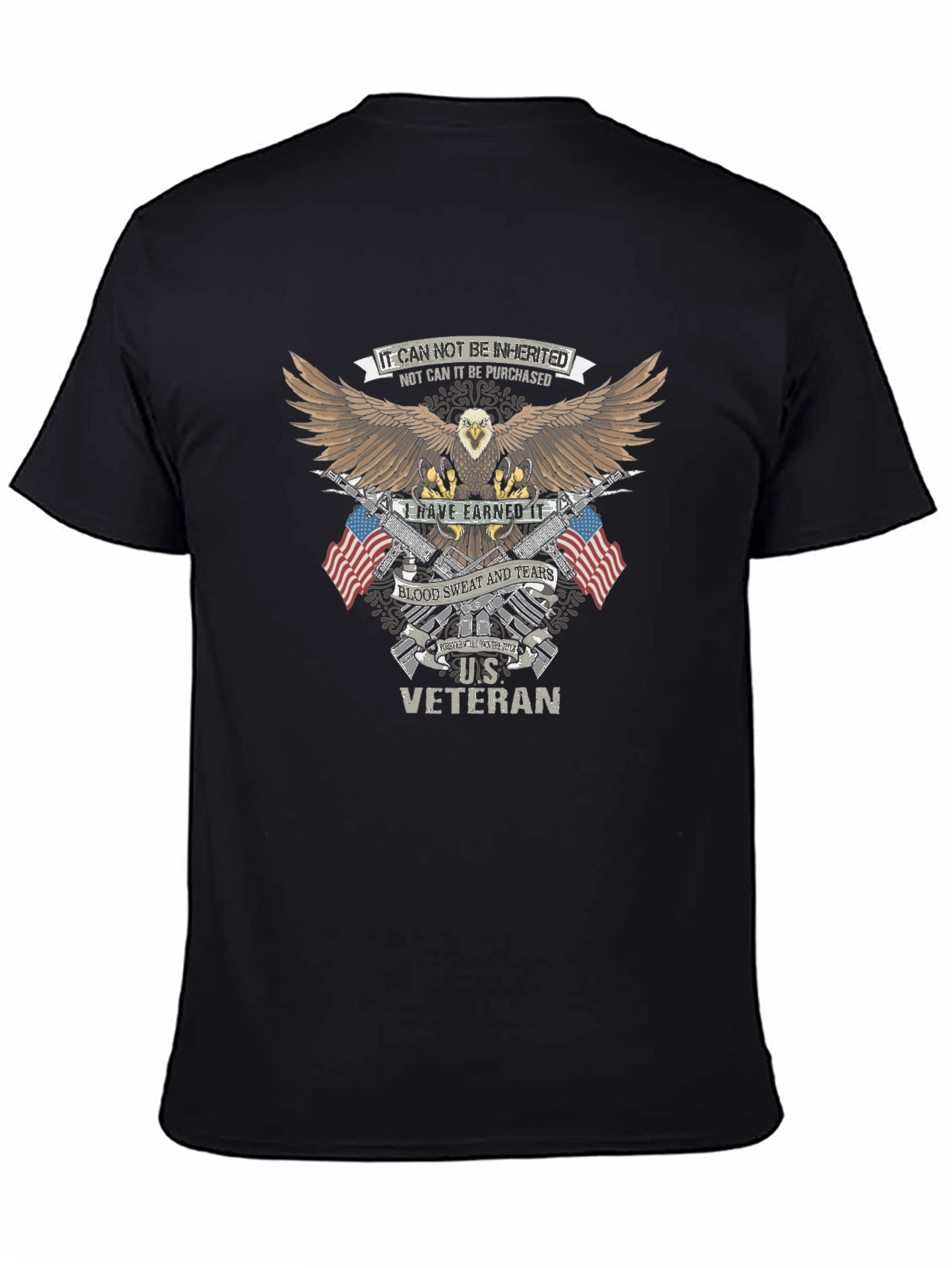 U.S. Veteran Eagle Graphic T-Shirt