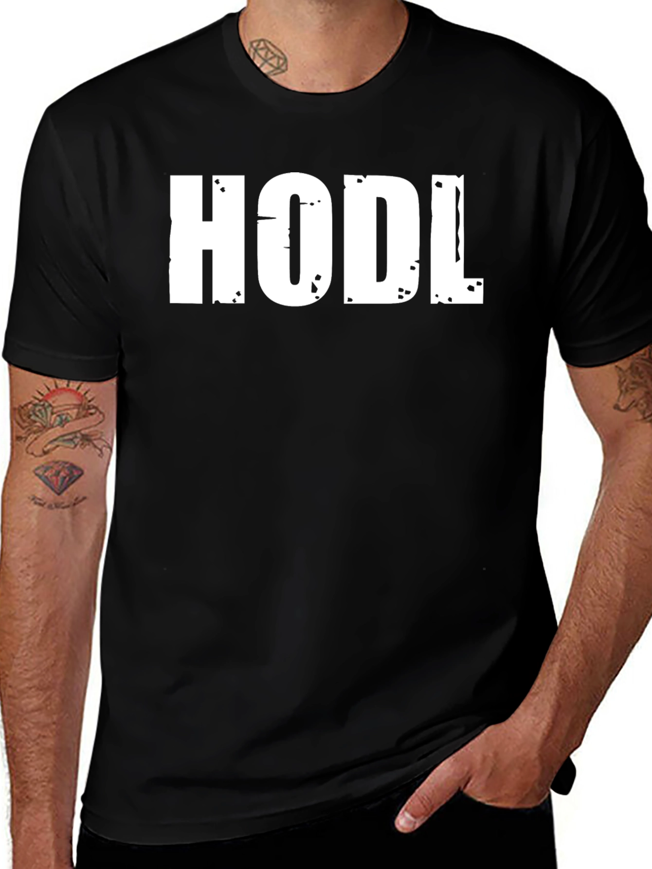 HODL Crypto T-Shirt - Bitcoin Enthusiast Tee