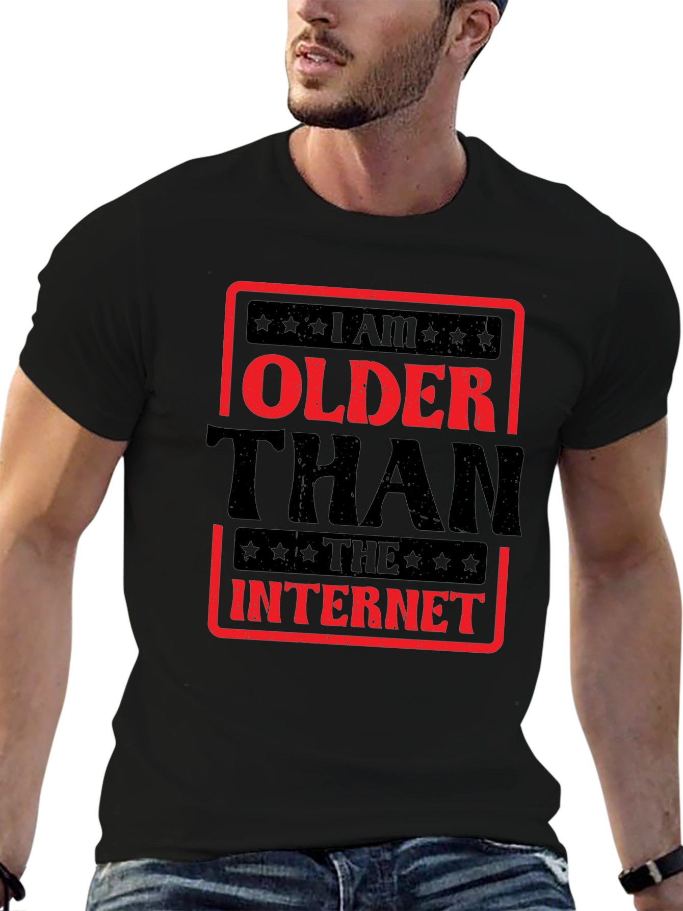 I Am Older Than The Internet Graphic Tee