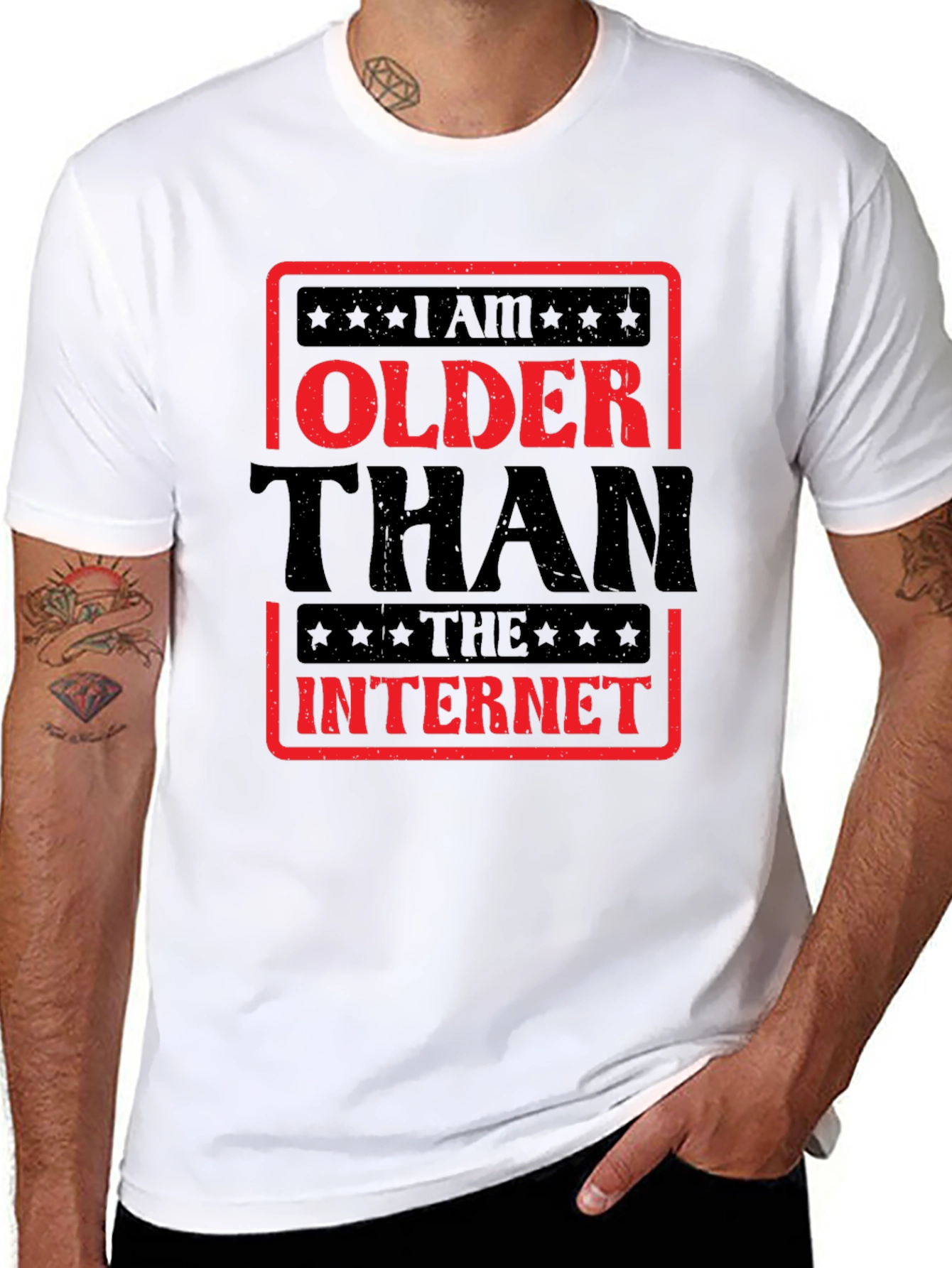 I Am Older Than The Internet Graphic Tee