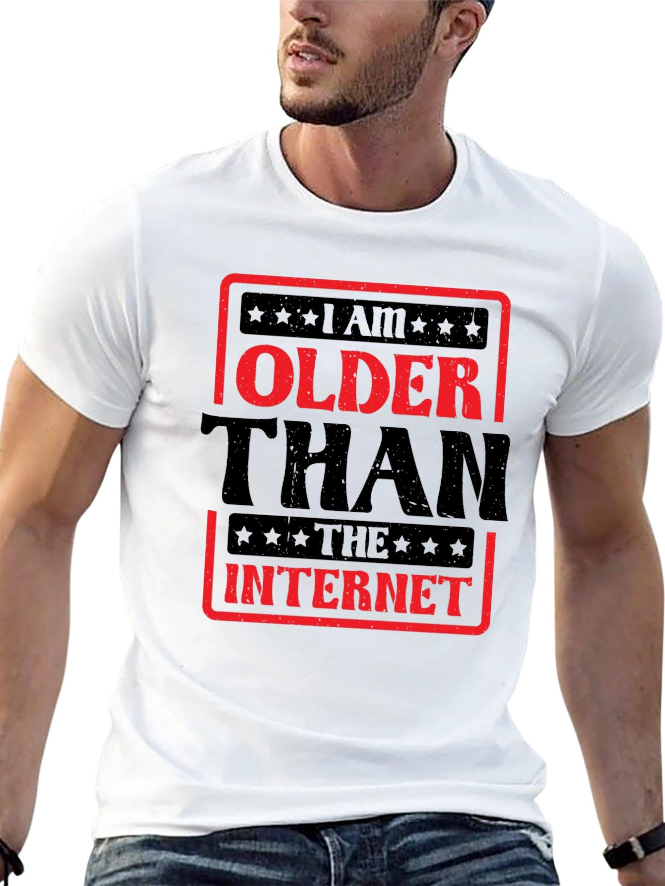 I Am Older Than The Internet Graphic Tee