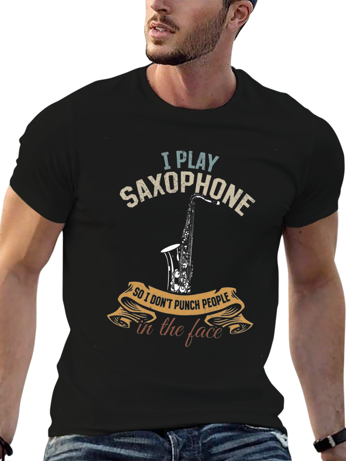 Saxophone Player T-Shirt: I Play Saxophone...