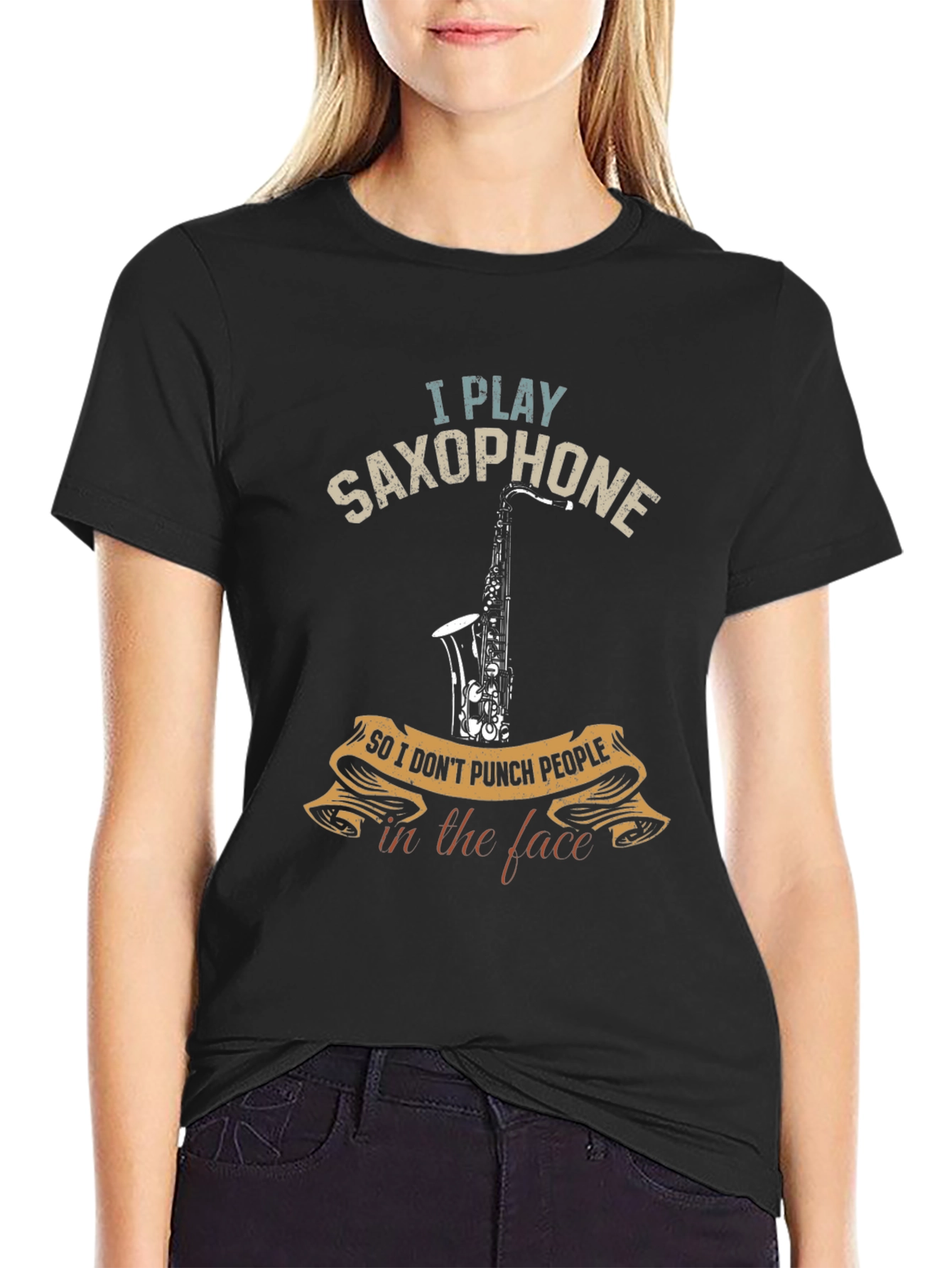 Saxophone Player T-Shirt: I Play Saxophone...