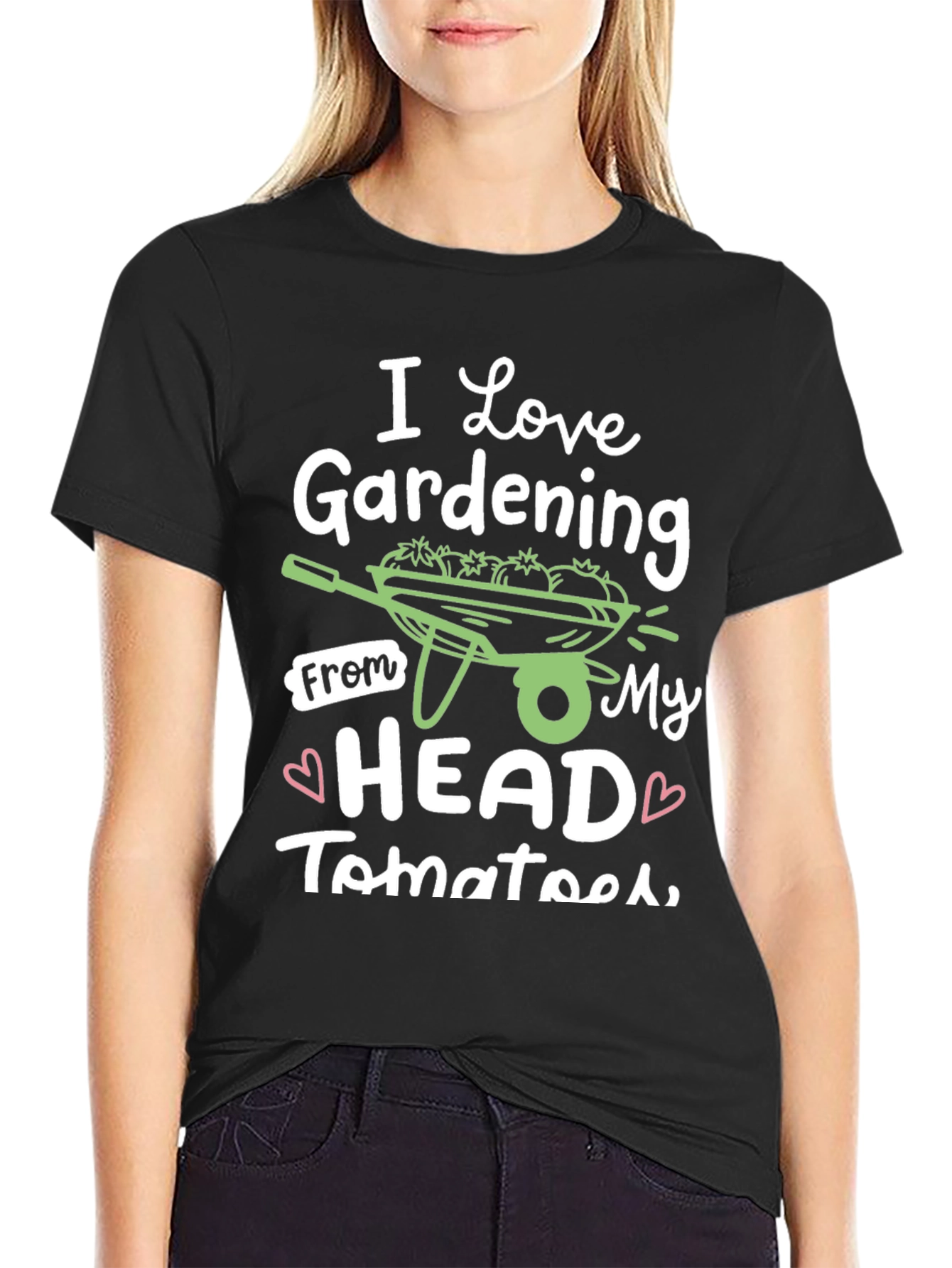 I Love Gardening From My Head Tomatoes T-Shirt
