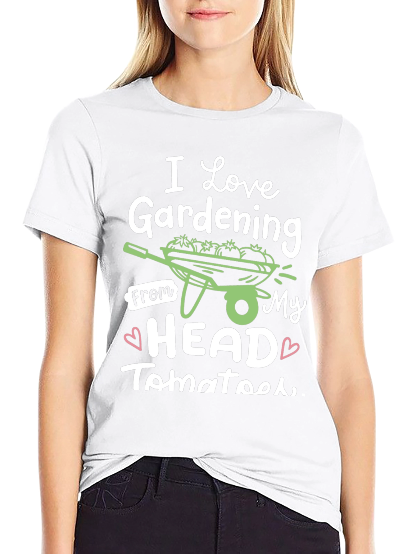 I Love Gardening From My Head Tomatoes T-Shirt