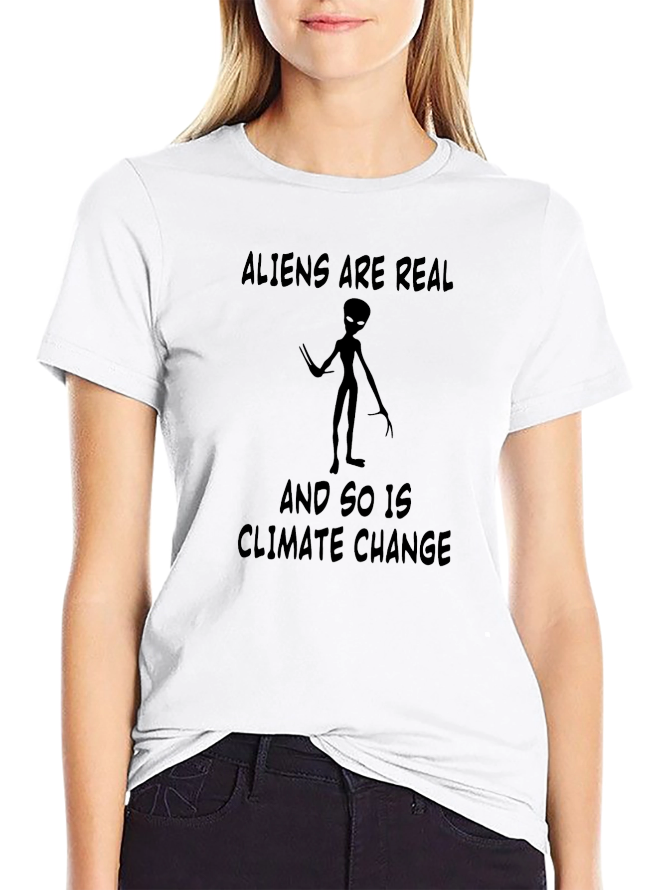 Aliens Are Real Climate Change Awareness T-Shirt