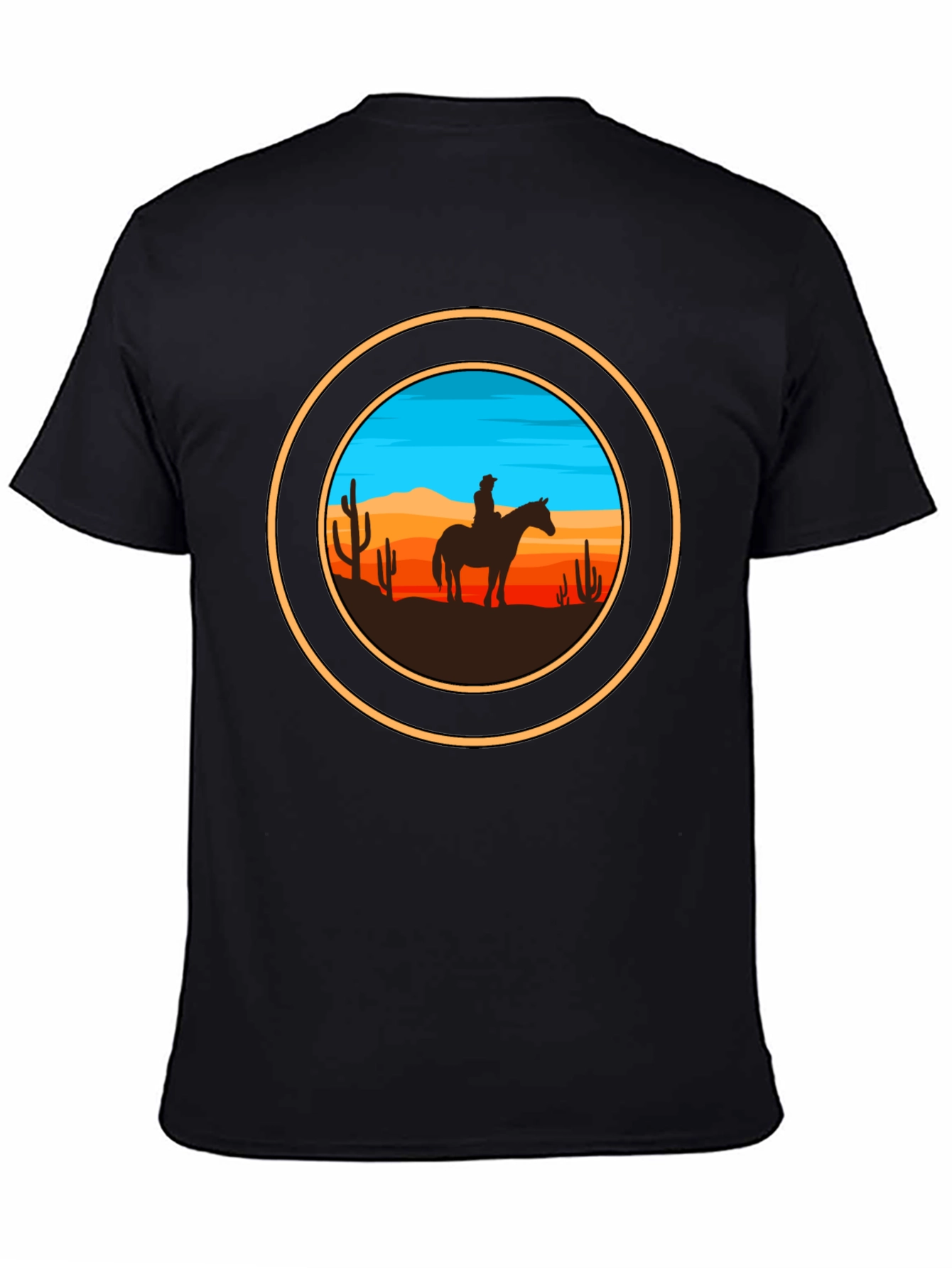 Cowboy Silhouette Graphic Tee