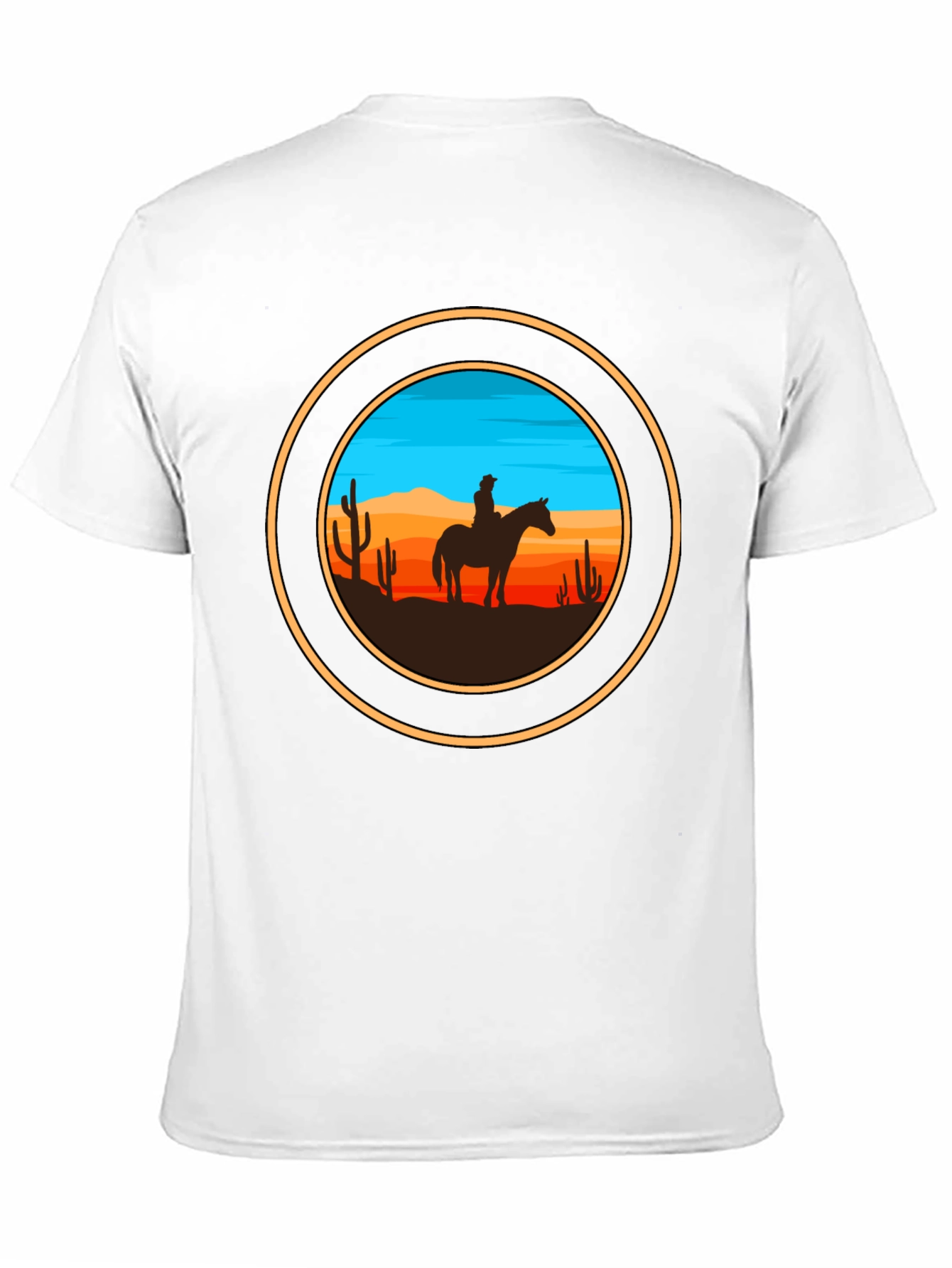 Cowboy Silhouette Graphic Tee